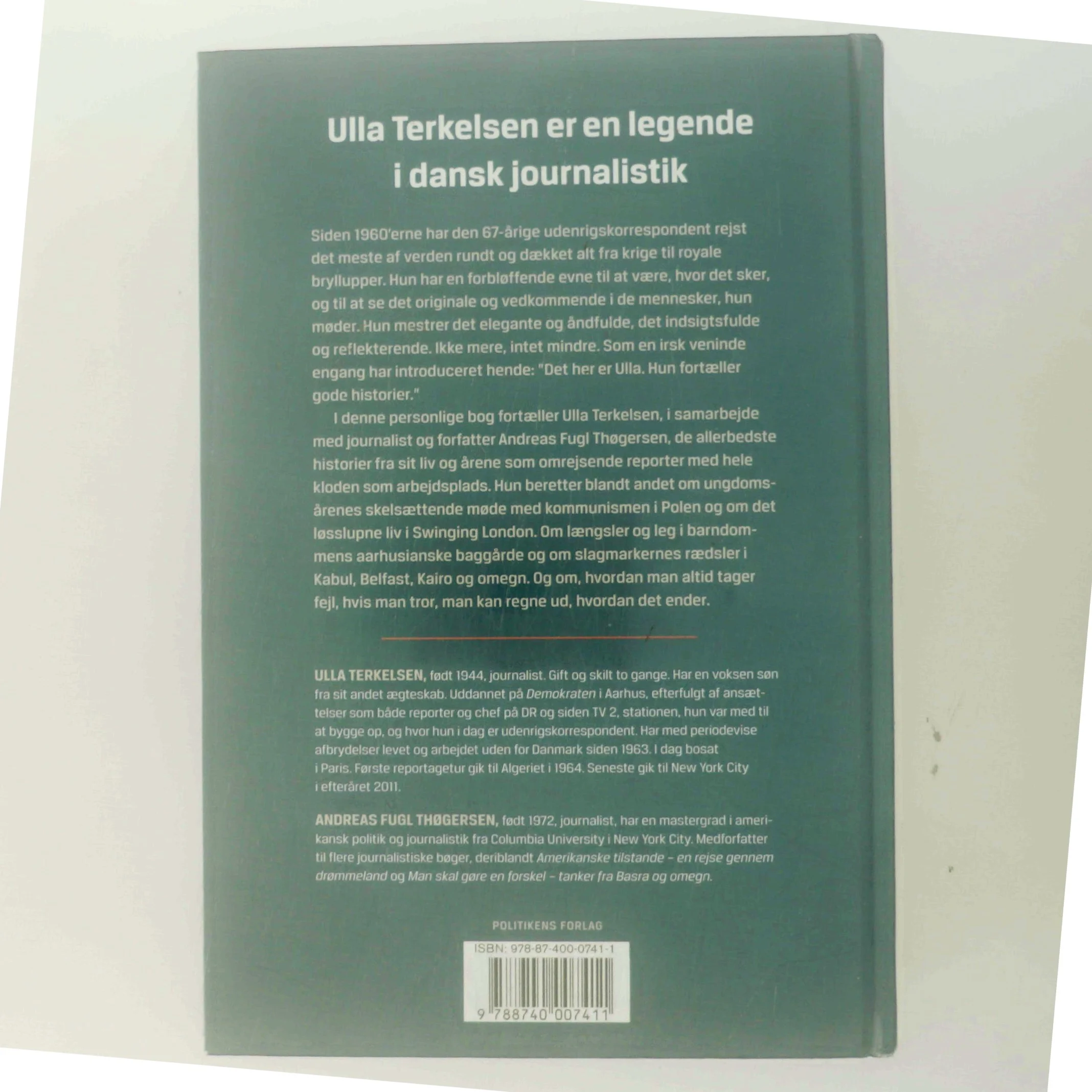 Vi kan sove i flyvemaskinen af Ulla Terkelsen (Bog)