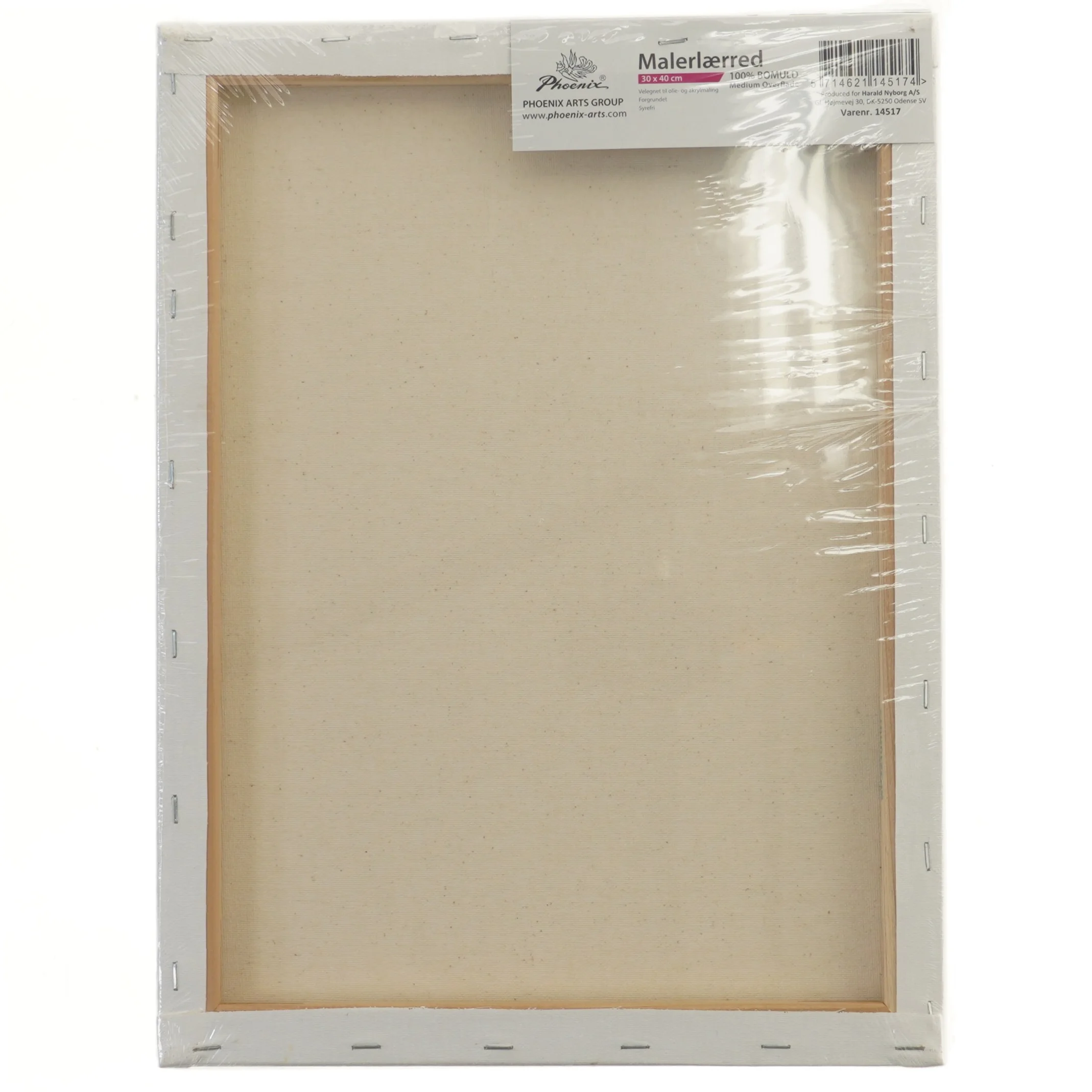 Stabel af malerlærreder - 30x40 cm, 6 stk fra Phoenix (str. 6 stk 30x40 cm)