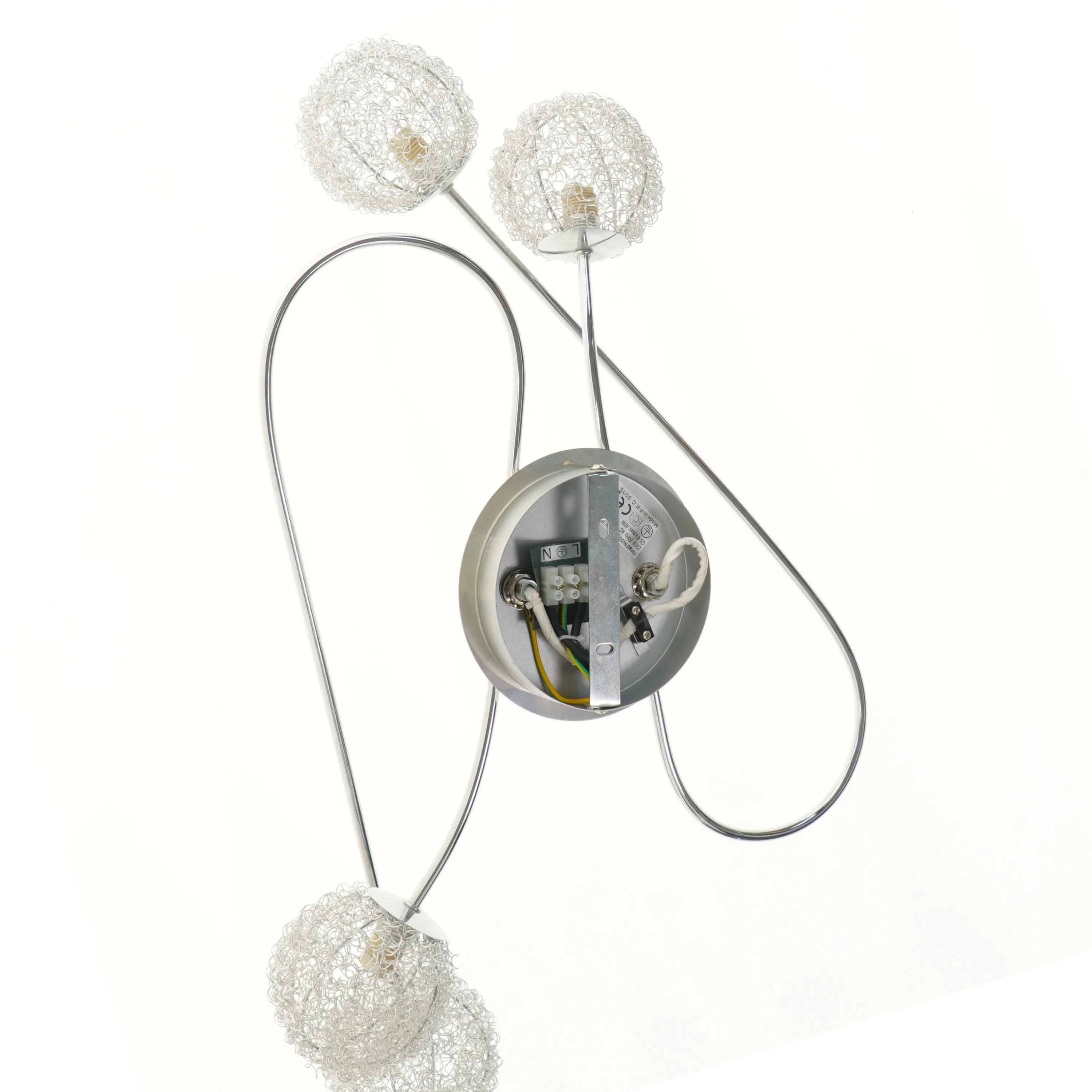 Væglampe eller loftlampe (str. 60x35 cm)