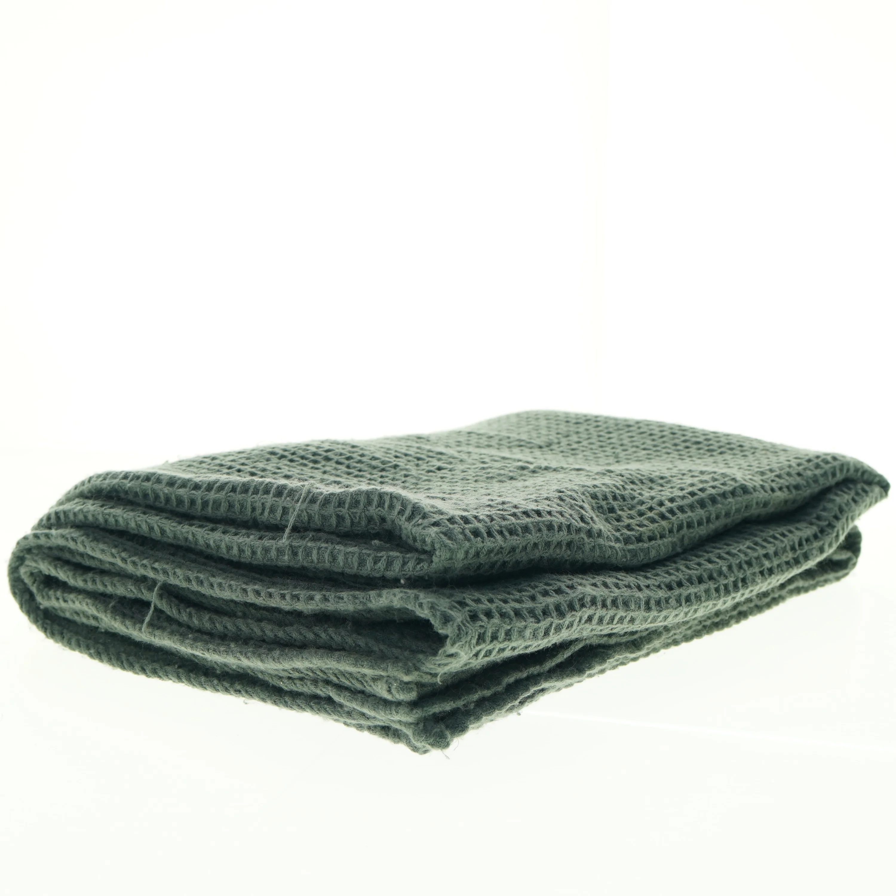 Vaflet bomuldstæppe (str. 125 x 175 cm)