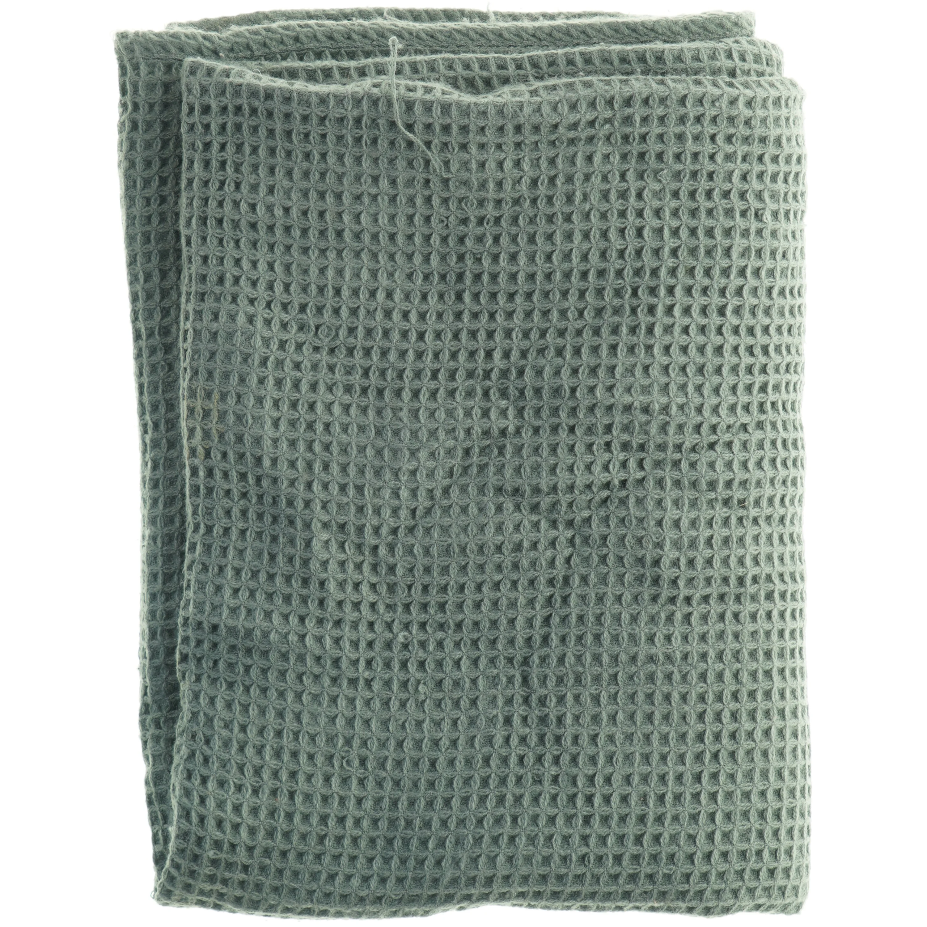 Vaflet bomuldstæppe (str. 125 x 175 cm)