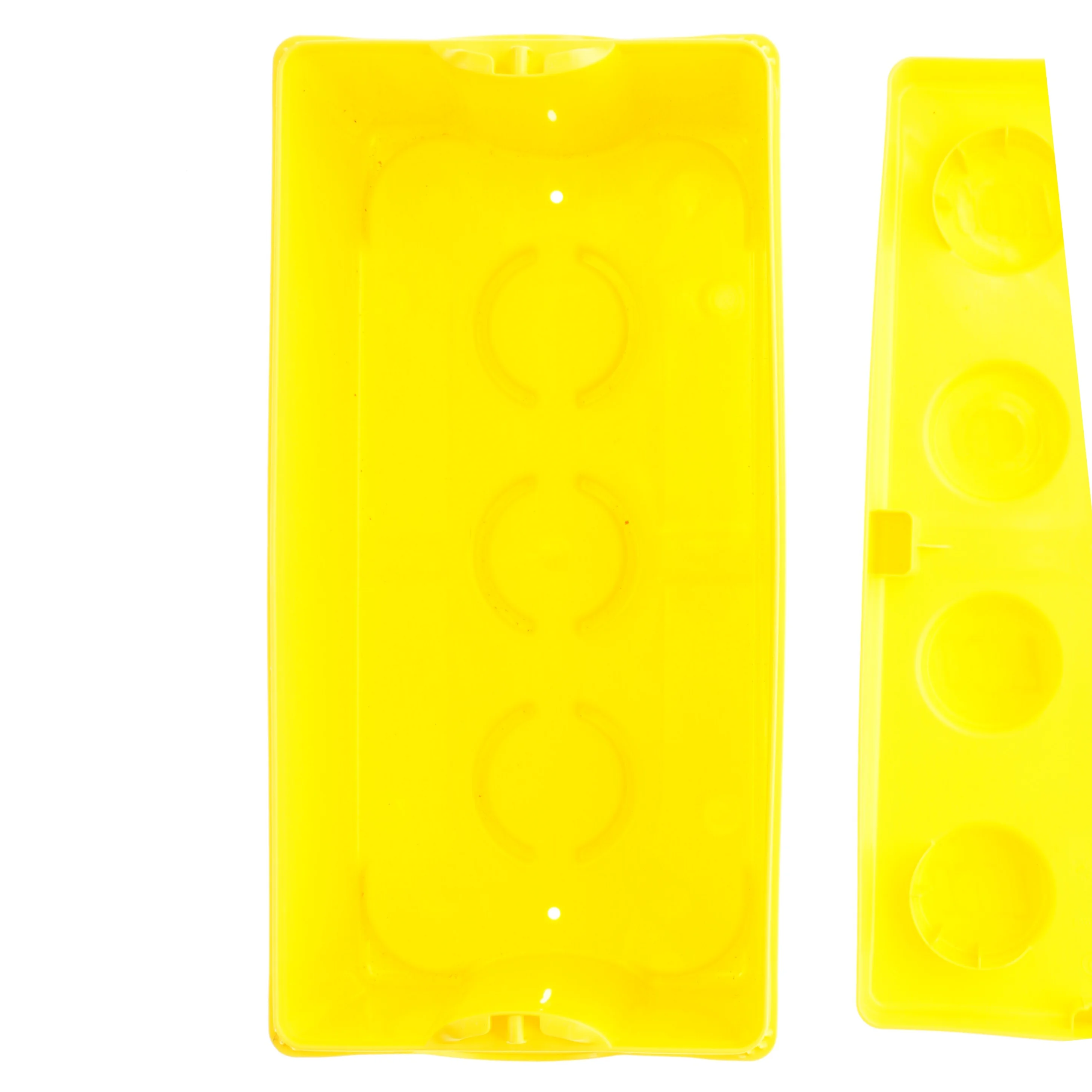 Gul LEGO opbevaringsboks fra Lego (str. 35 x 15 x 15)