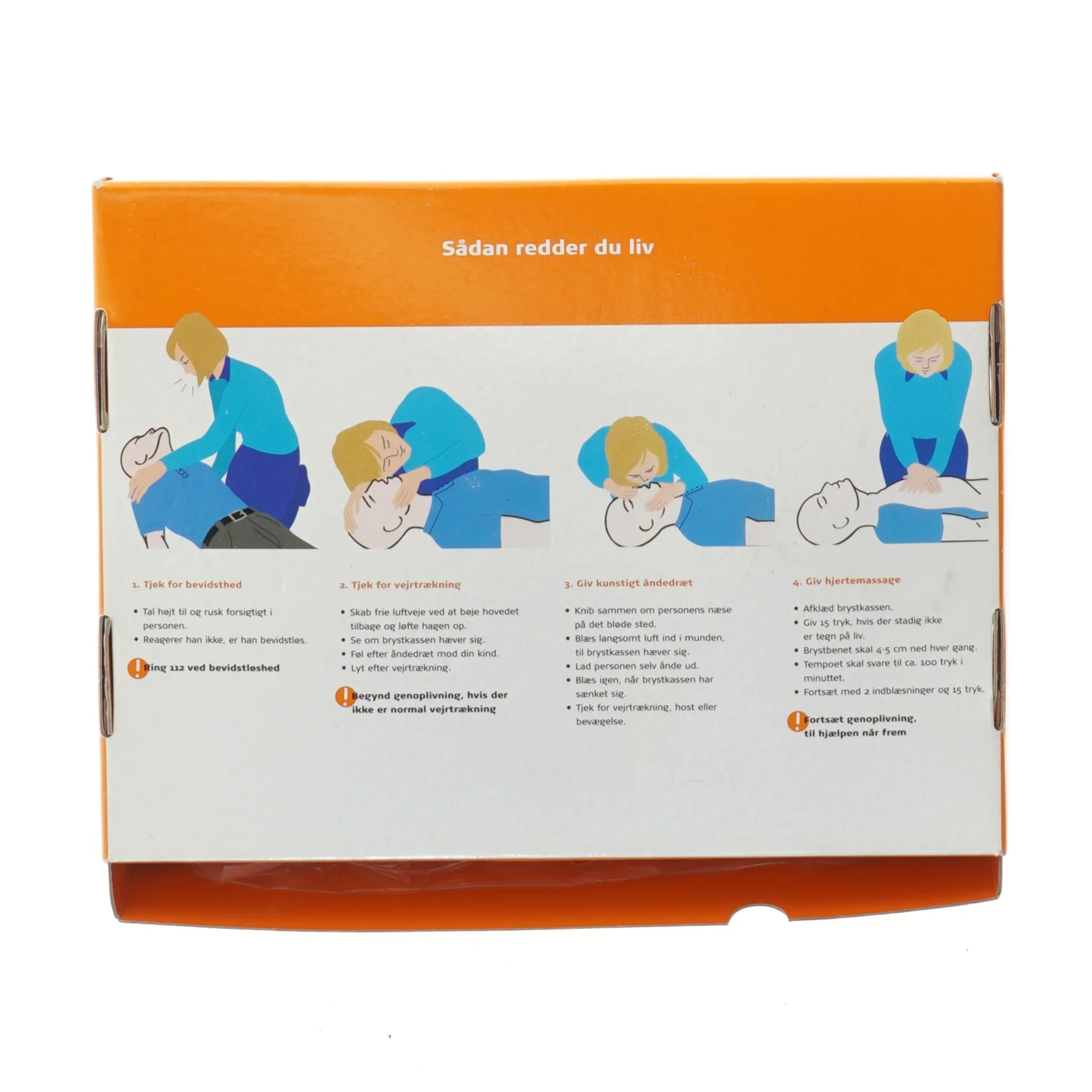 MiniAnne førstehjælp genoplivningskit fra TrygFonden