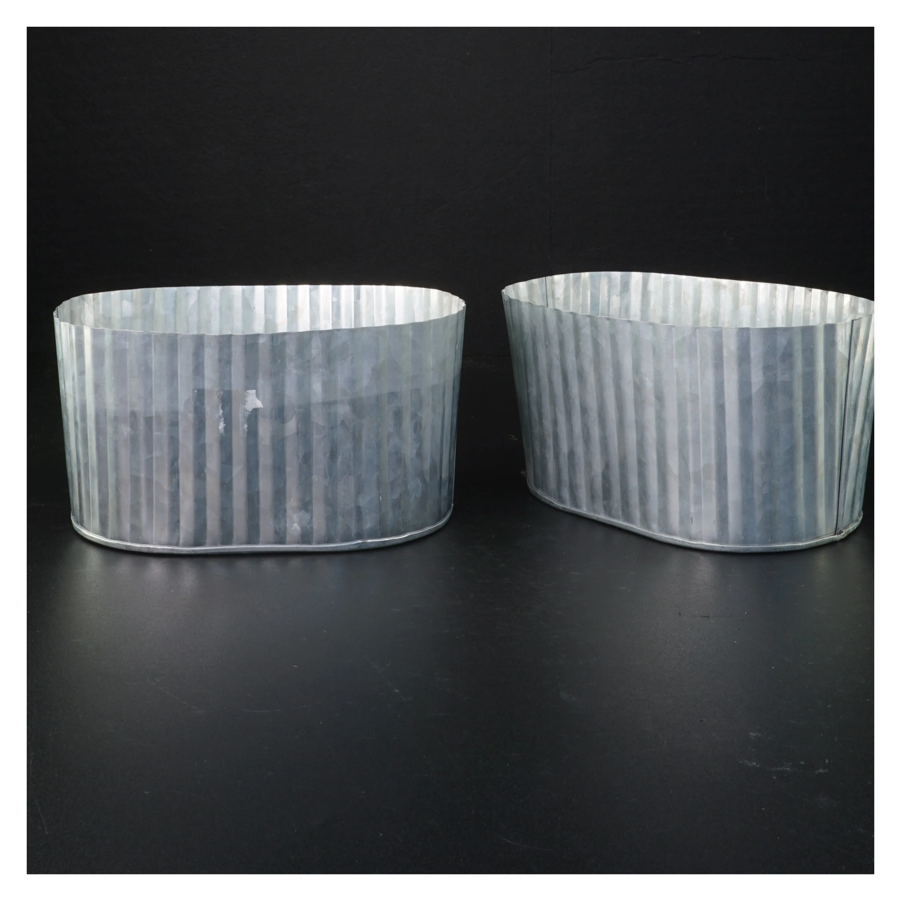 Zinkbaljer (str. B 18 cm h 9 cm)