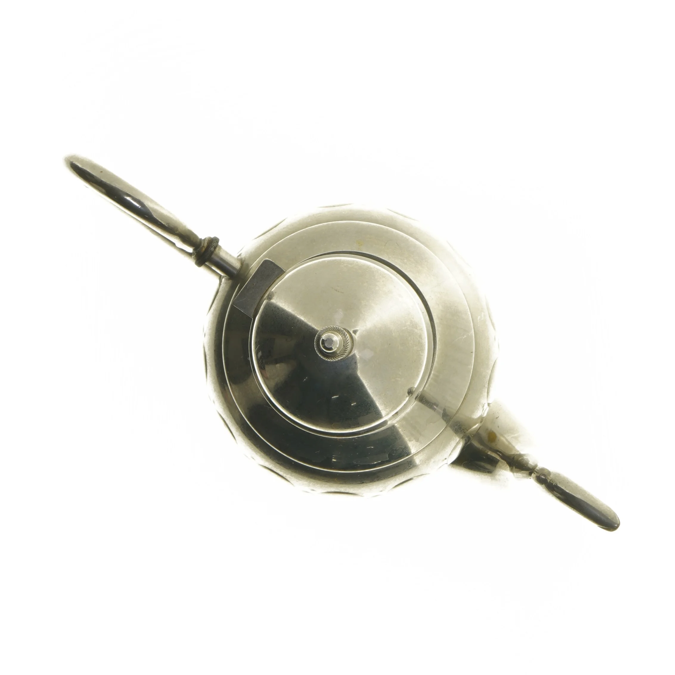 Sølvkande med mønster (str. 27,5 cm)