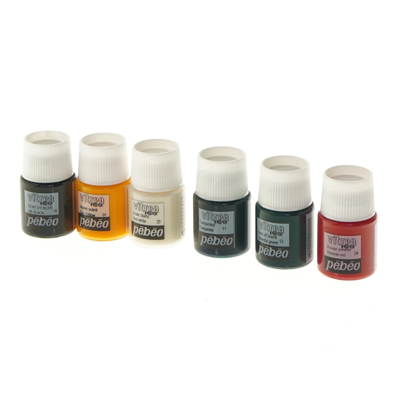 Glassmalingsæt, Pebeo Vitrea 160 fra Pebeo