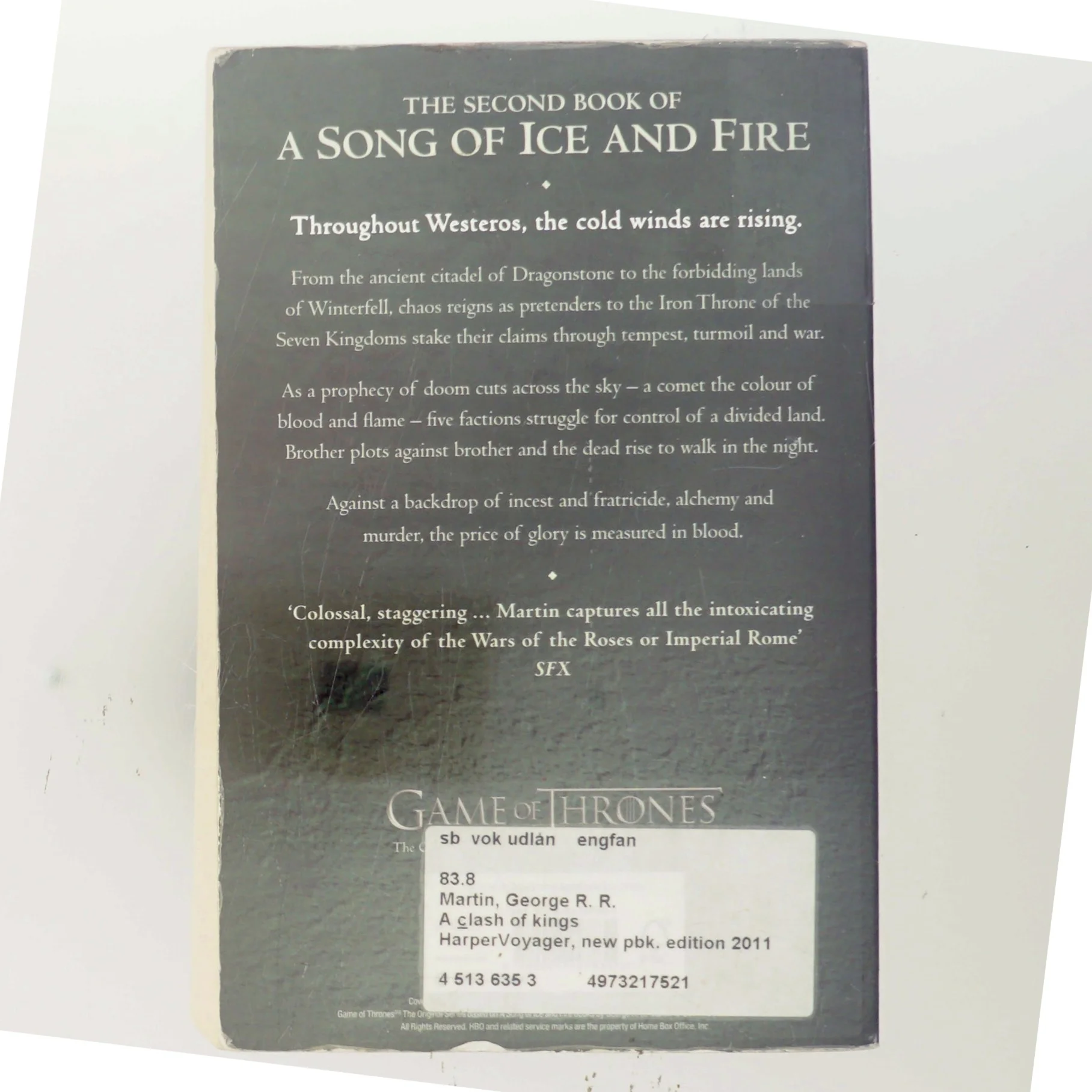 A Clash of Kings af George R.R. Martin (Bog)