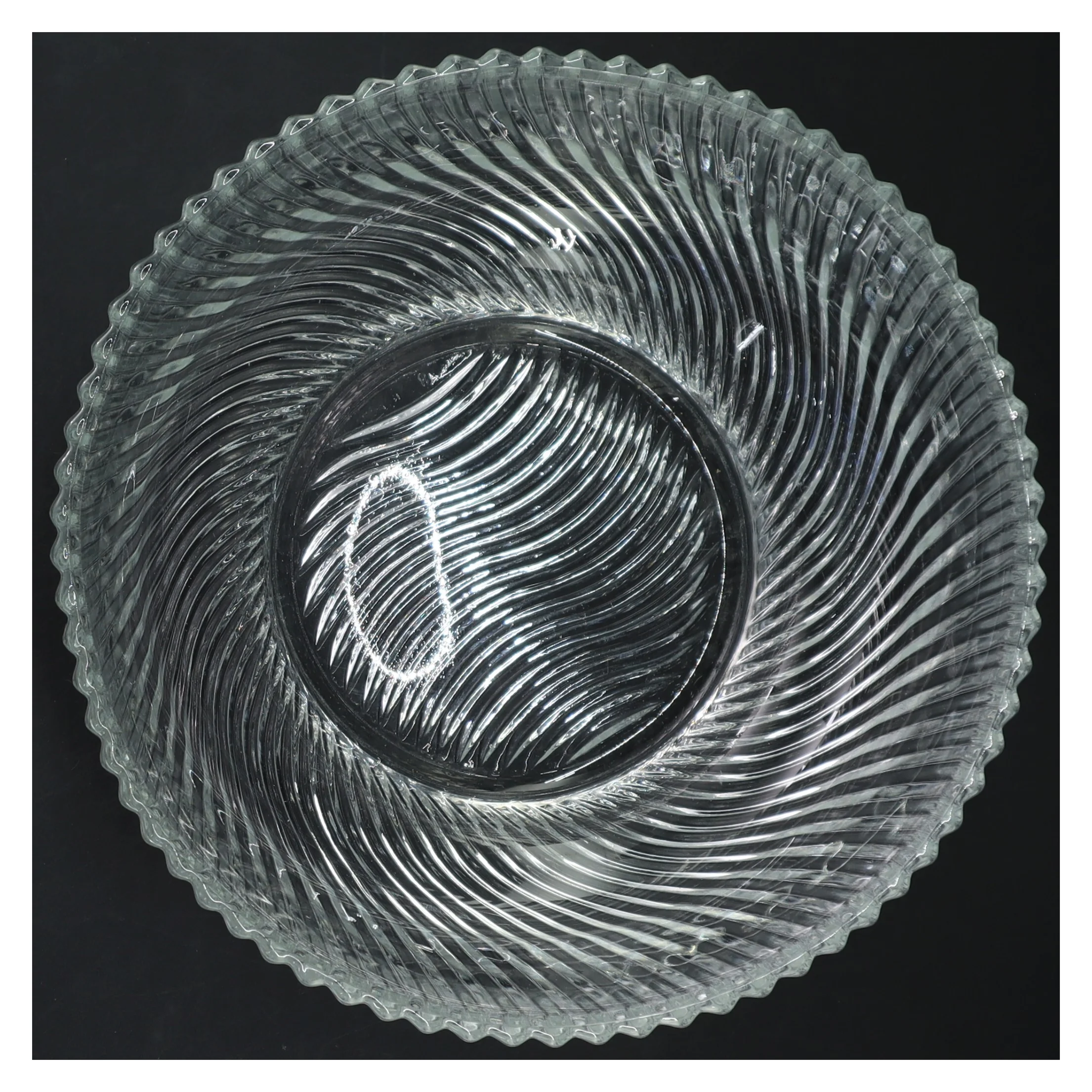 Smuk Glasskål (str. Ø 20,5 cm)