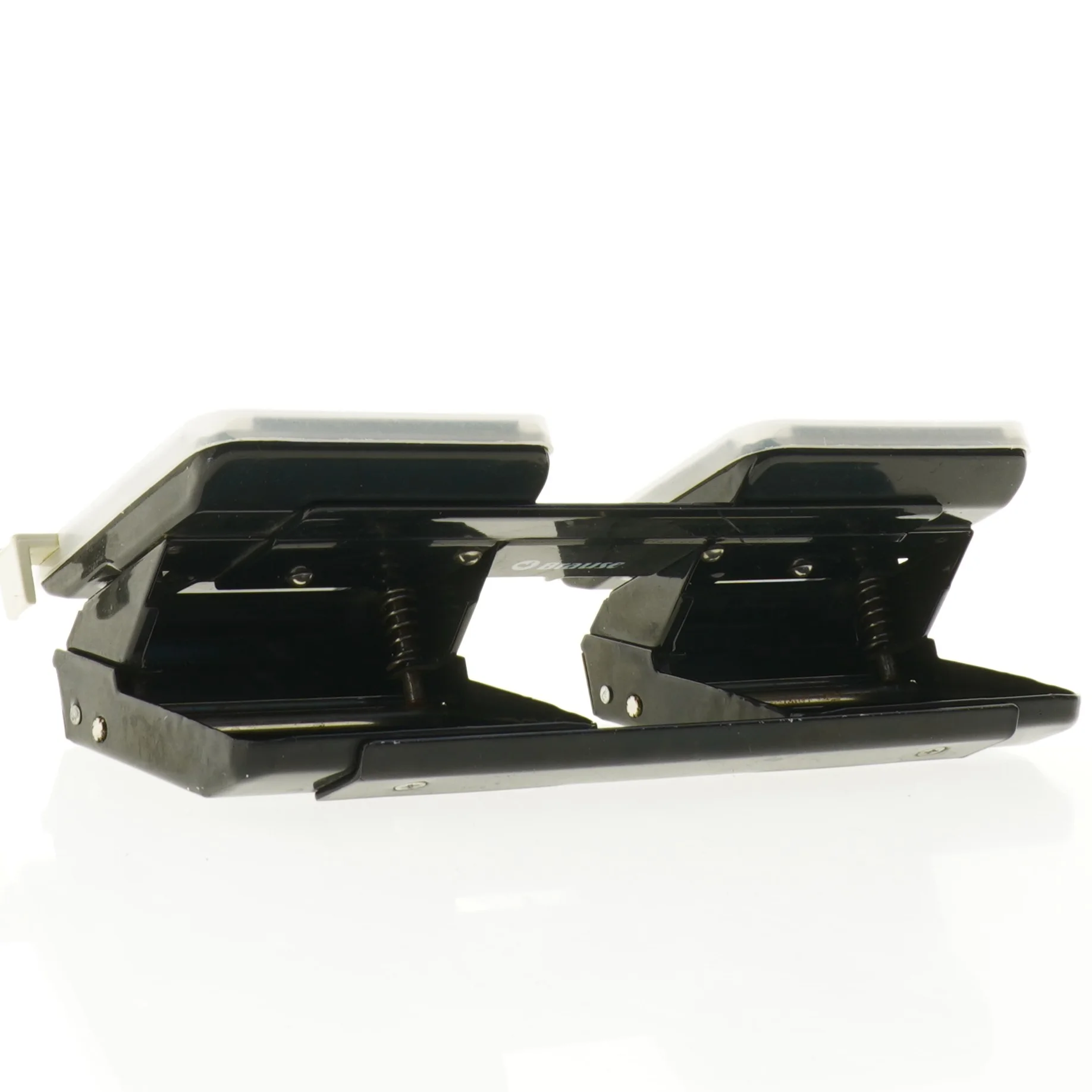 Dobbelt hulmaskine fra Brause Brause (str. 27 x 10,5 x 8,5 cm)