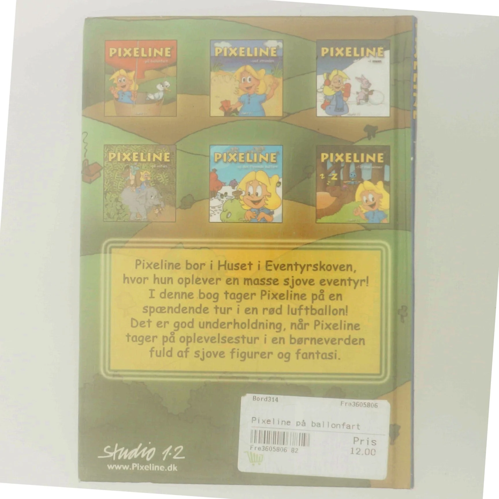 Pixeline - på ballonfart (Bog)