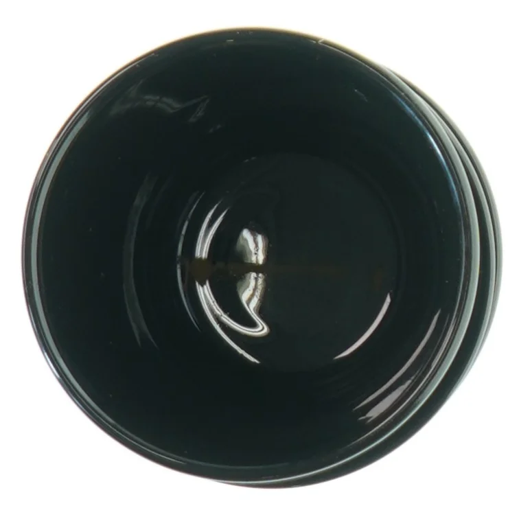 Sorte glasskåle  (str. H 7,5 cm, ø 7,5 cm)