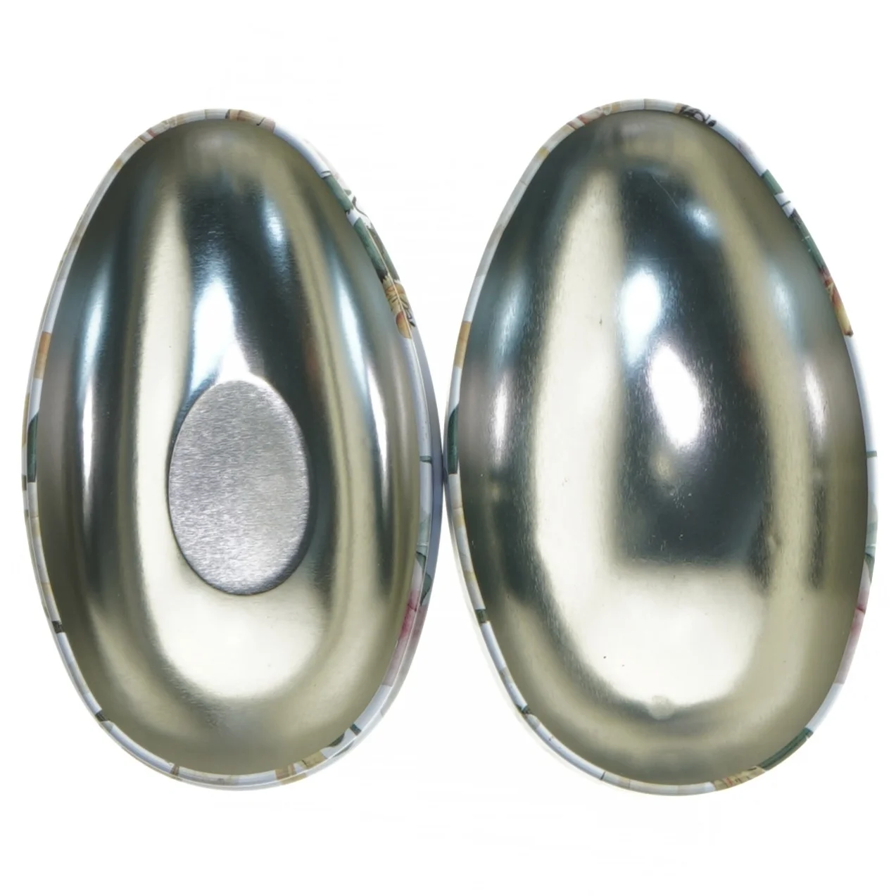 Dekorativt æggeformet boks (str. 13 cm)