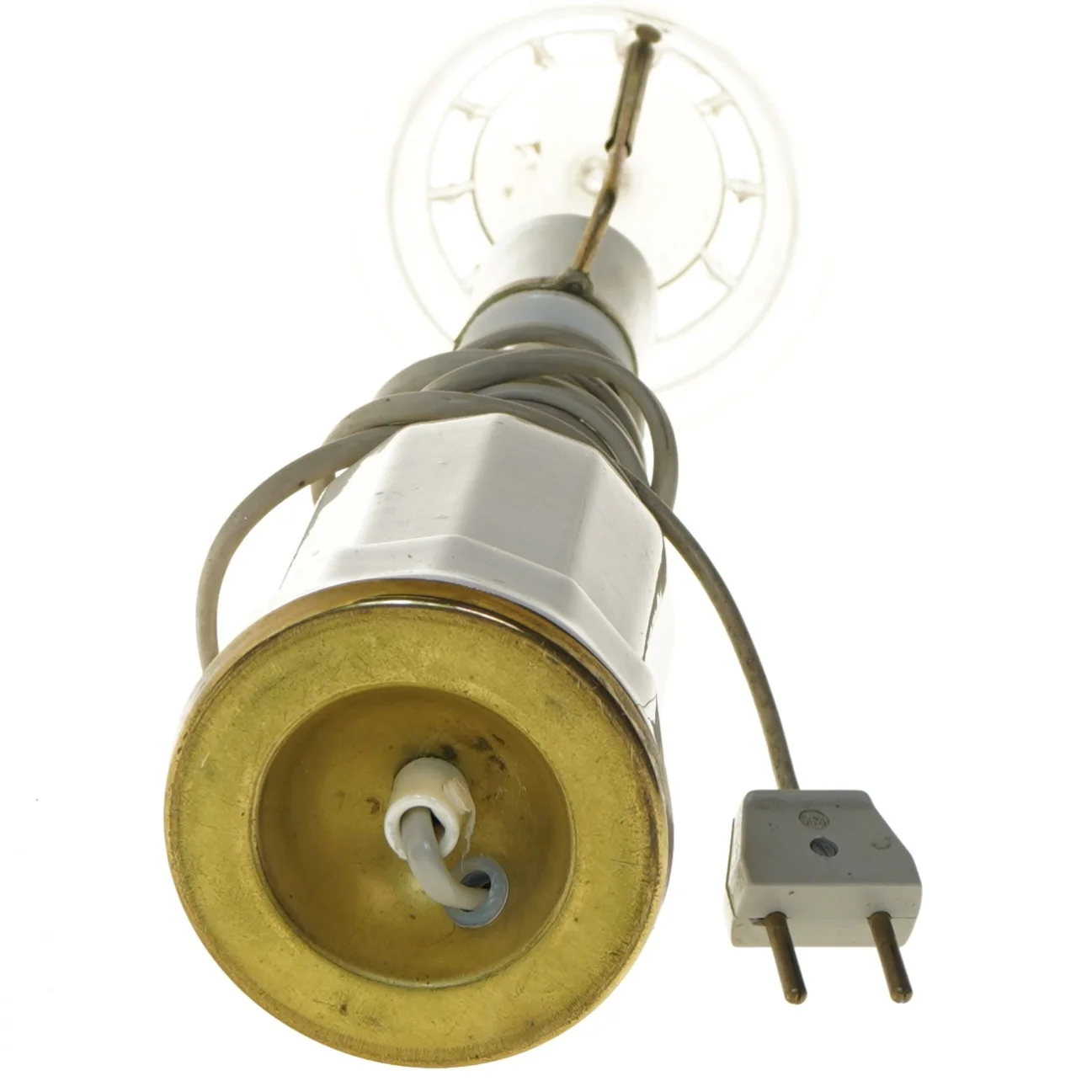 Bordlampe i glas (str. 37 cm)