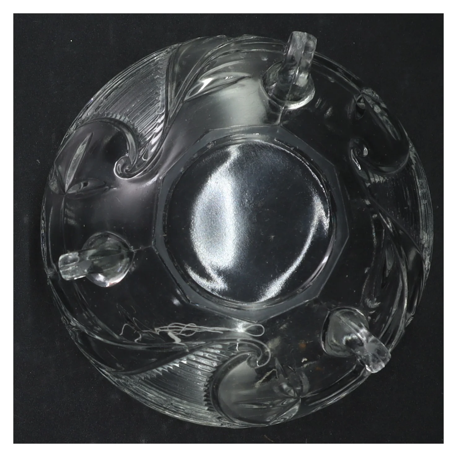 Lille glasskål (str. 14 cm)