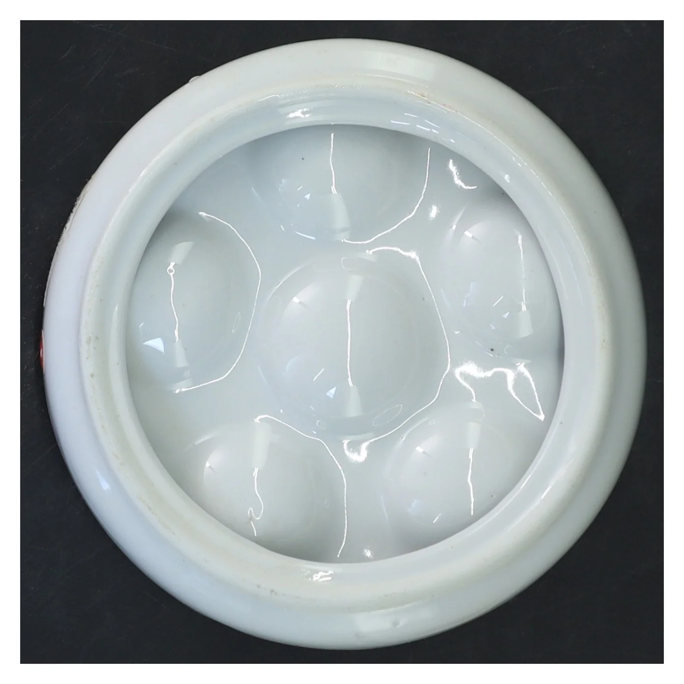 Snegle tallerken ai porcelæn (str. 14x3 cm)