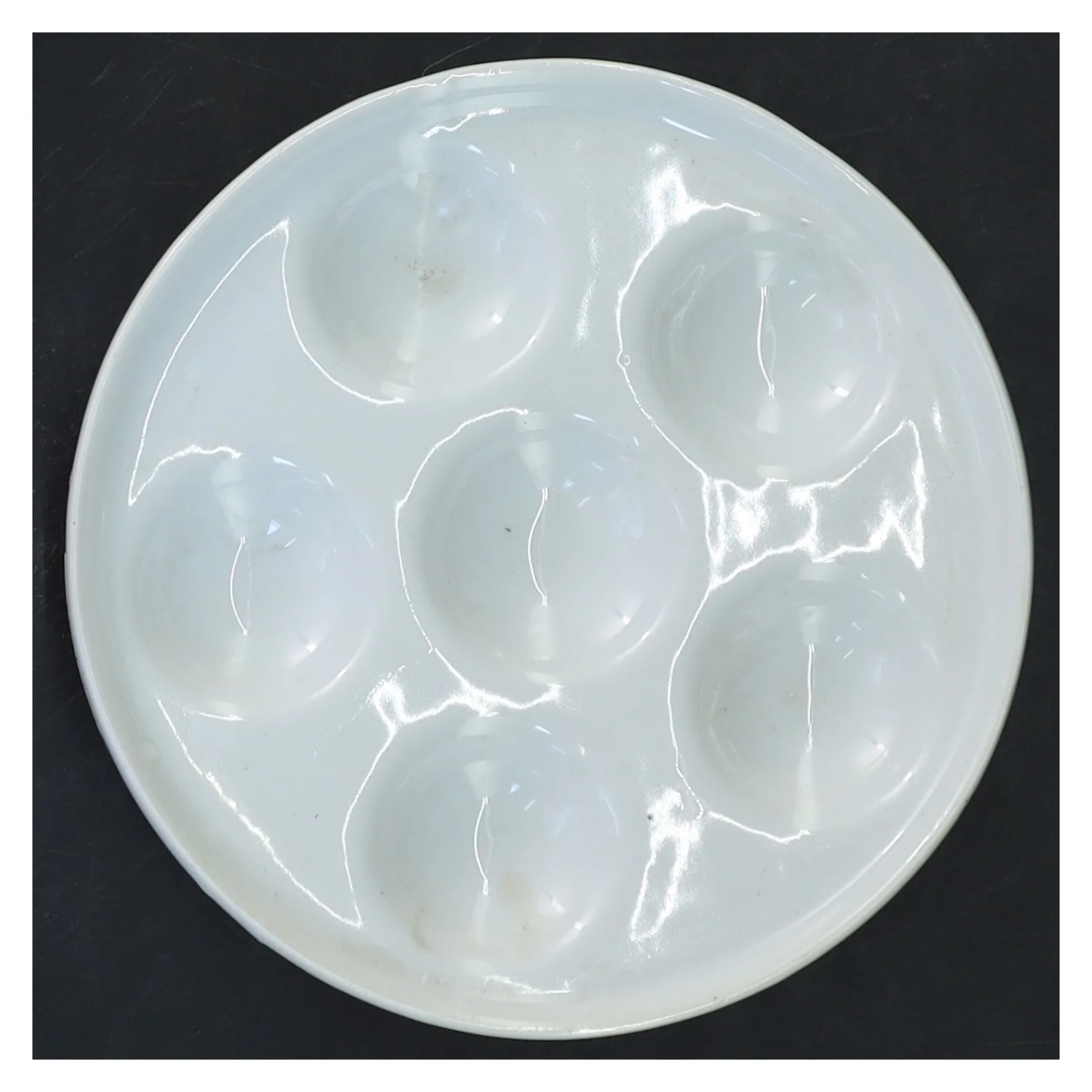 Snegle tallerken ai porcelæn (str. 14x3 cm)