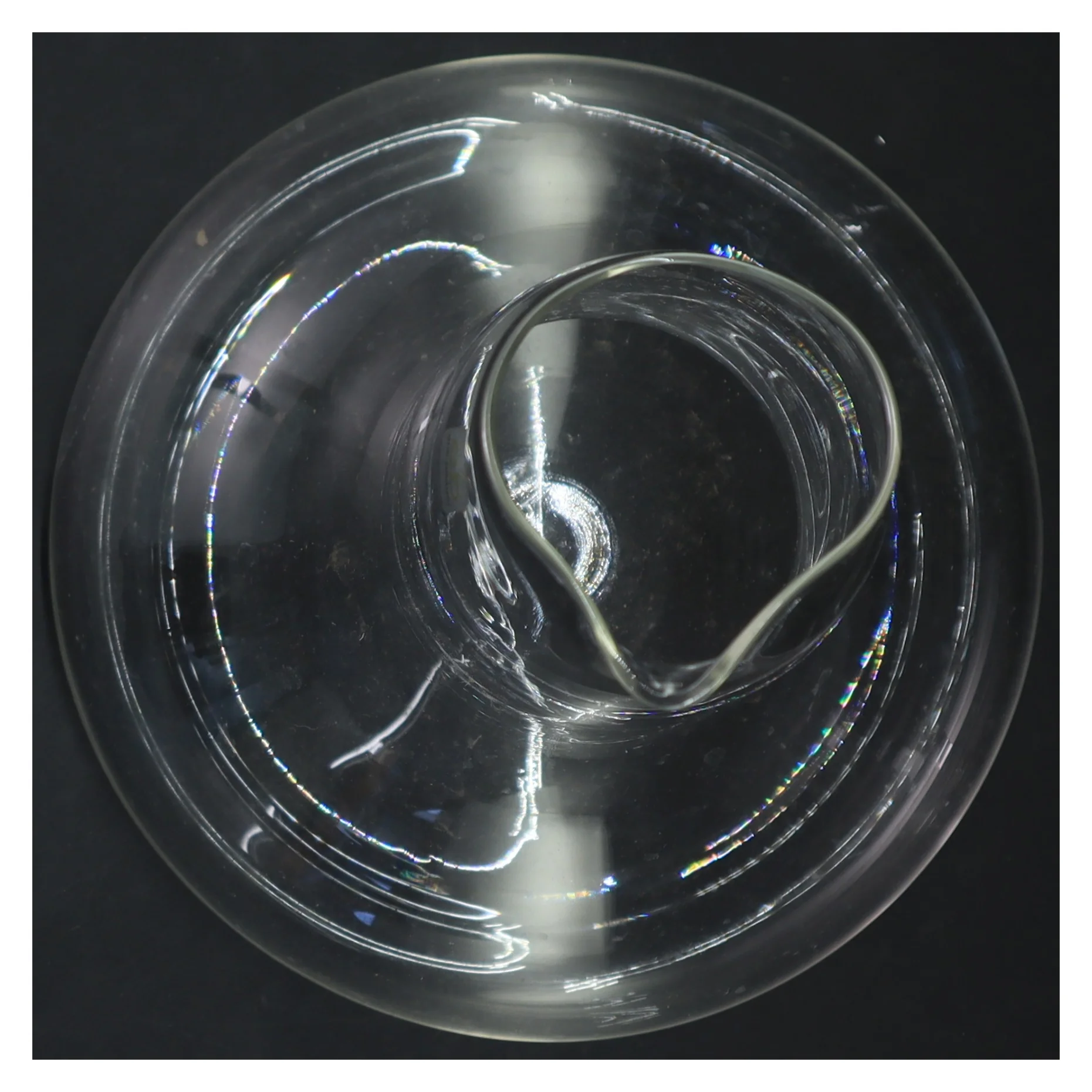 Glas karaffel fra Erik Bagger (str. ø 18 cm, 28 cm)