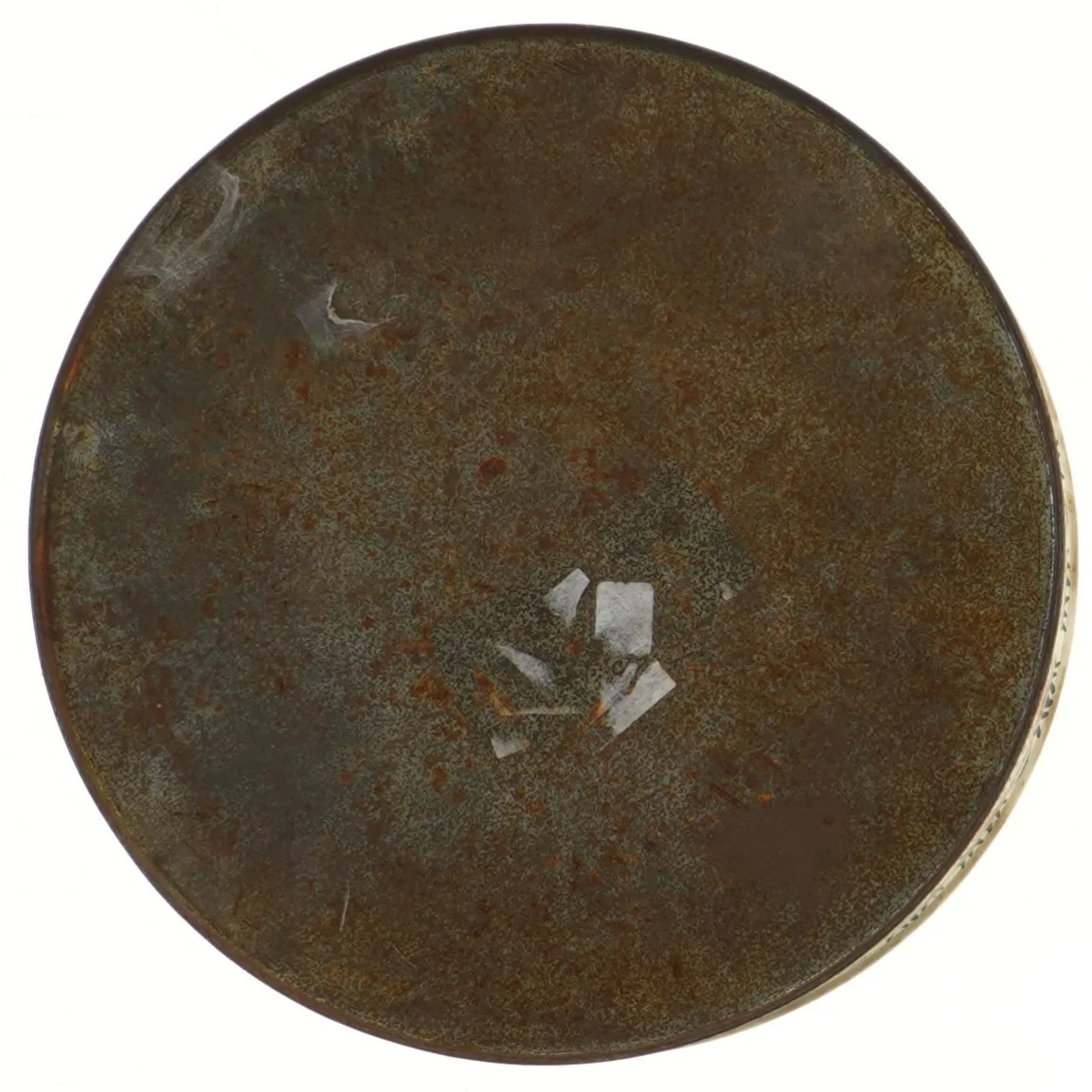 Vintage Safir blikdåse fra Safir (str. Ø 21,5x9 cm)