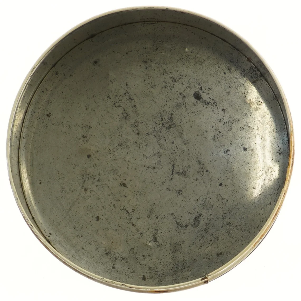 Vintage Safir blikdåse fra Safir (str. Ø 21,5x9 cm)