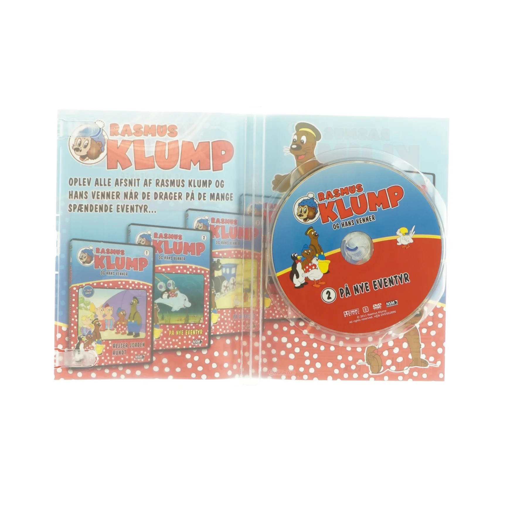 Rasmus klump og hans venner på nye eventyr (DVD)