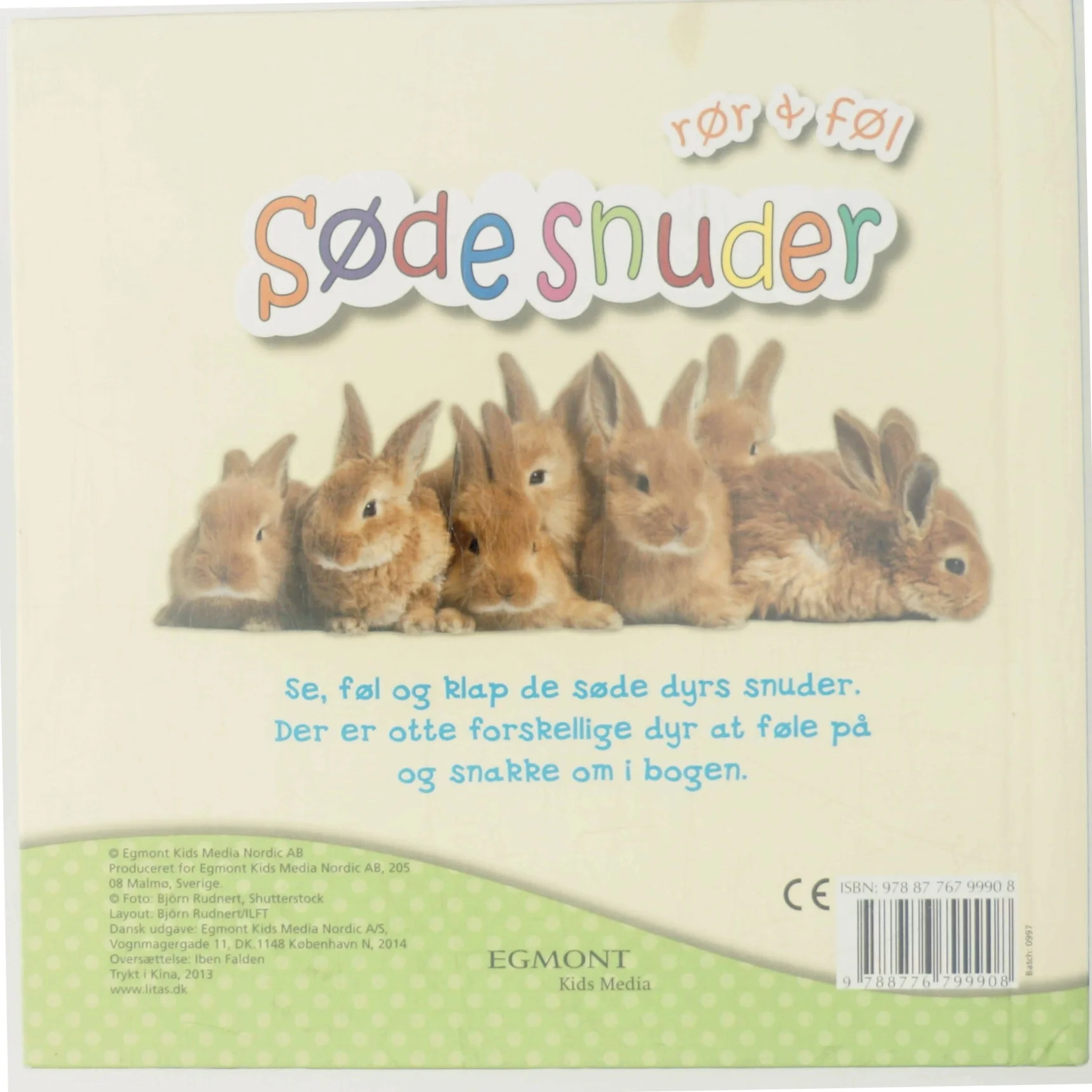 Søde snuder rør & føl (Bog)