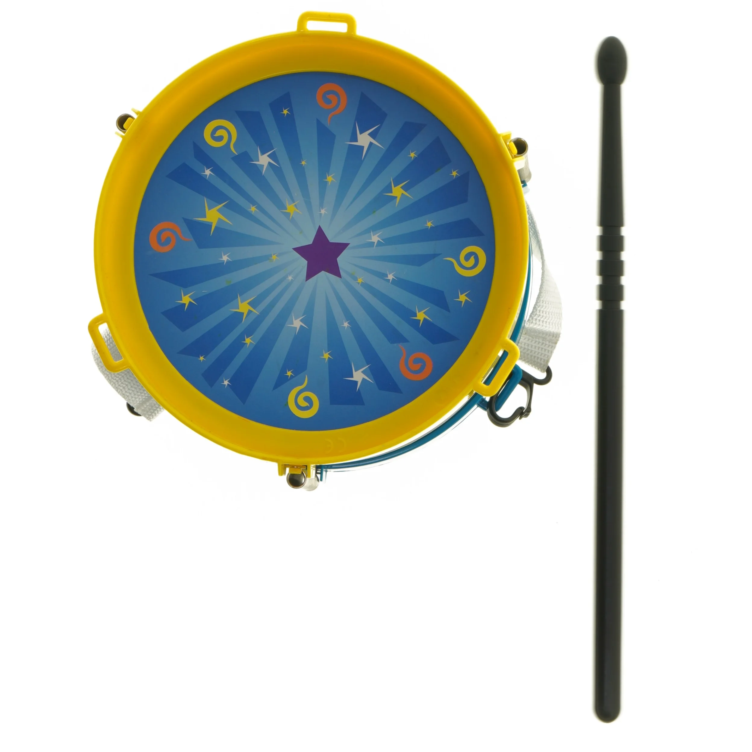 Børnetromme med stikker (str. Ø 17 cm)