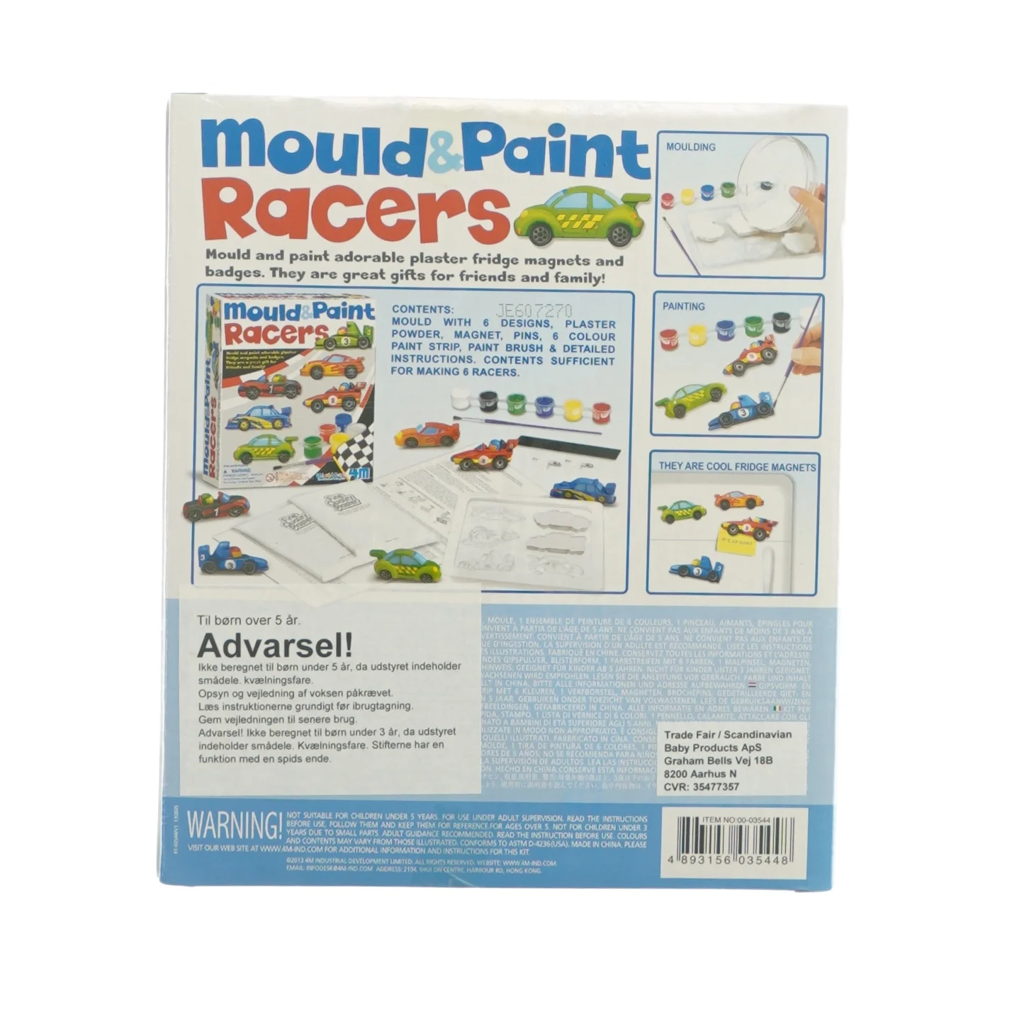 Modeller og mal racerbiler