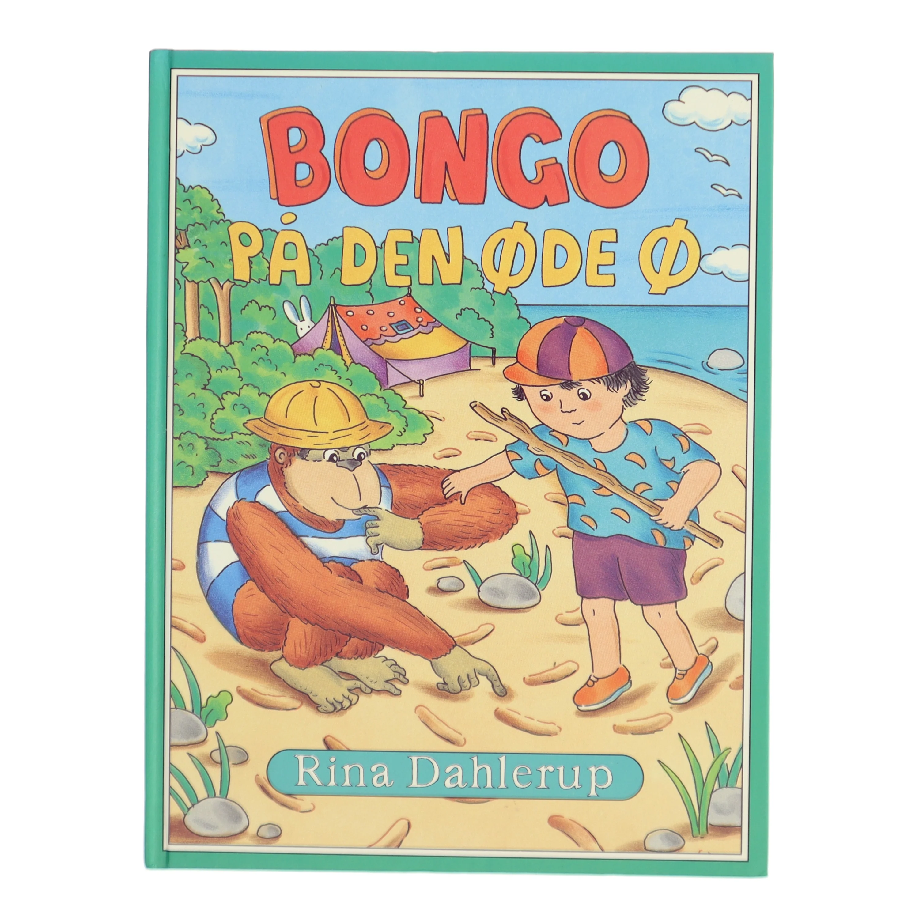 Bongo på den øde ø af Rina Dahlerup (Bog)