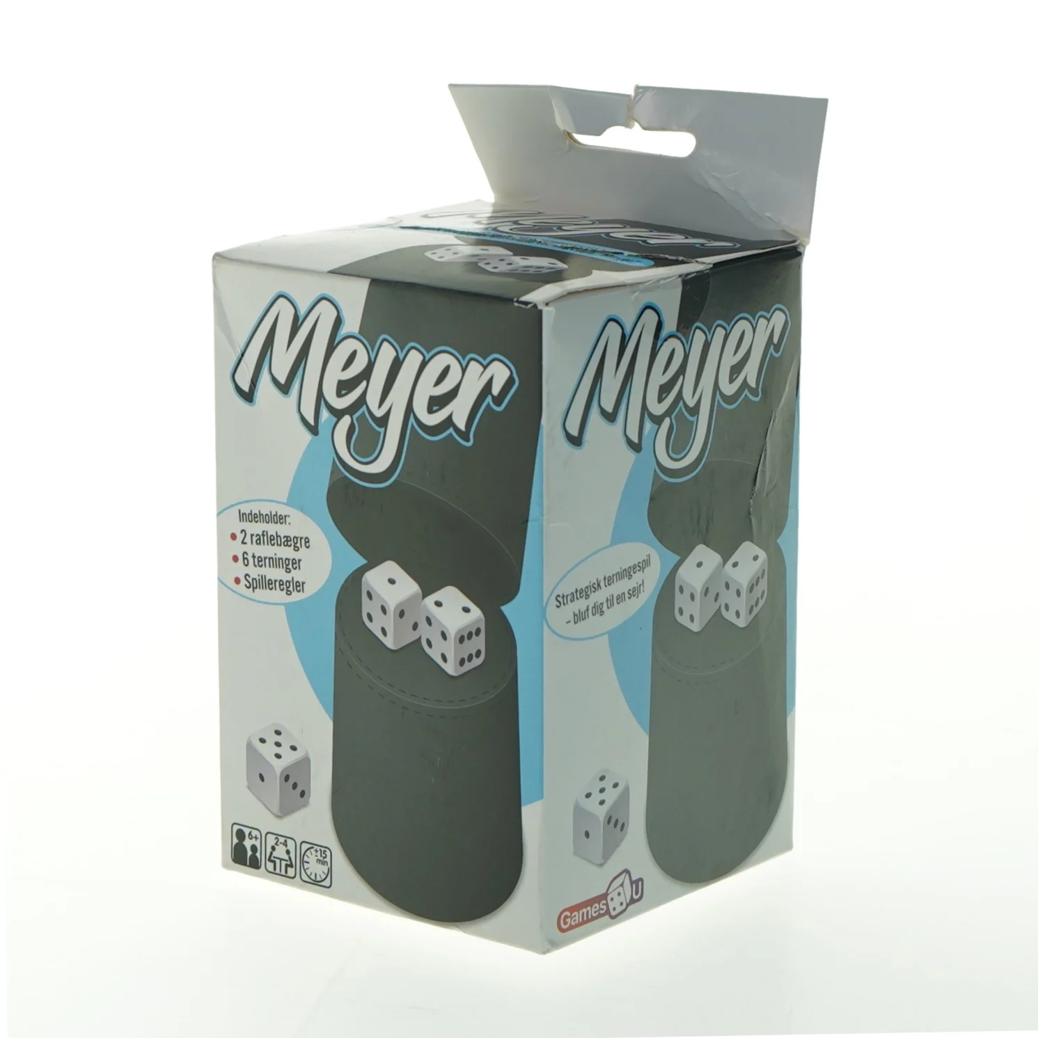 Meyer terningespil (str. 12x8 cm)