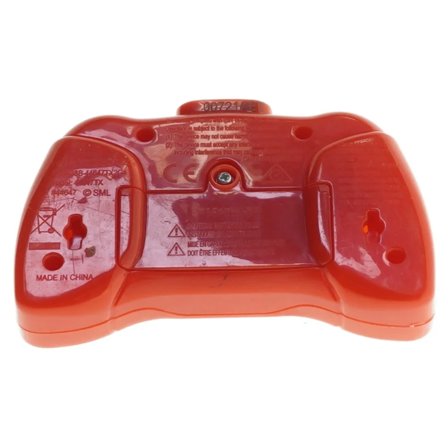 Rød fjernbetjening til legetøj (str. 11x7 cm)