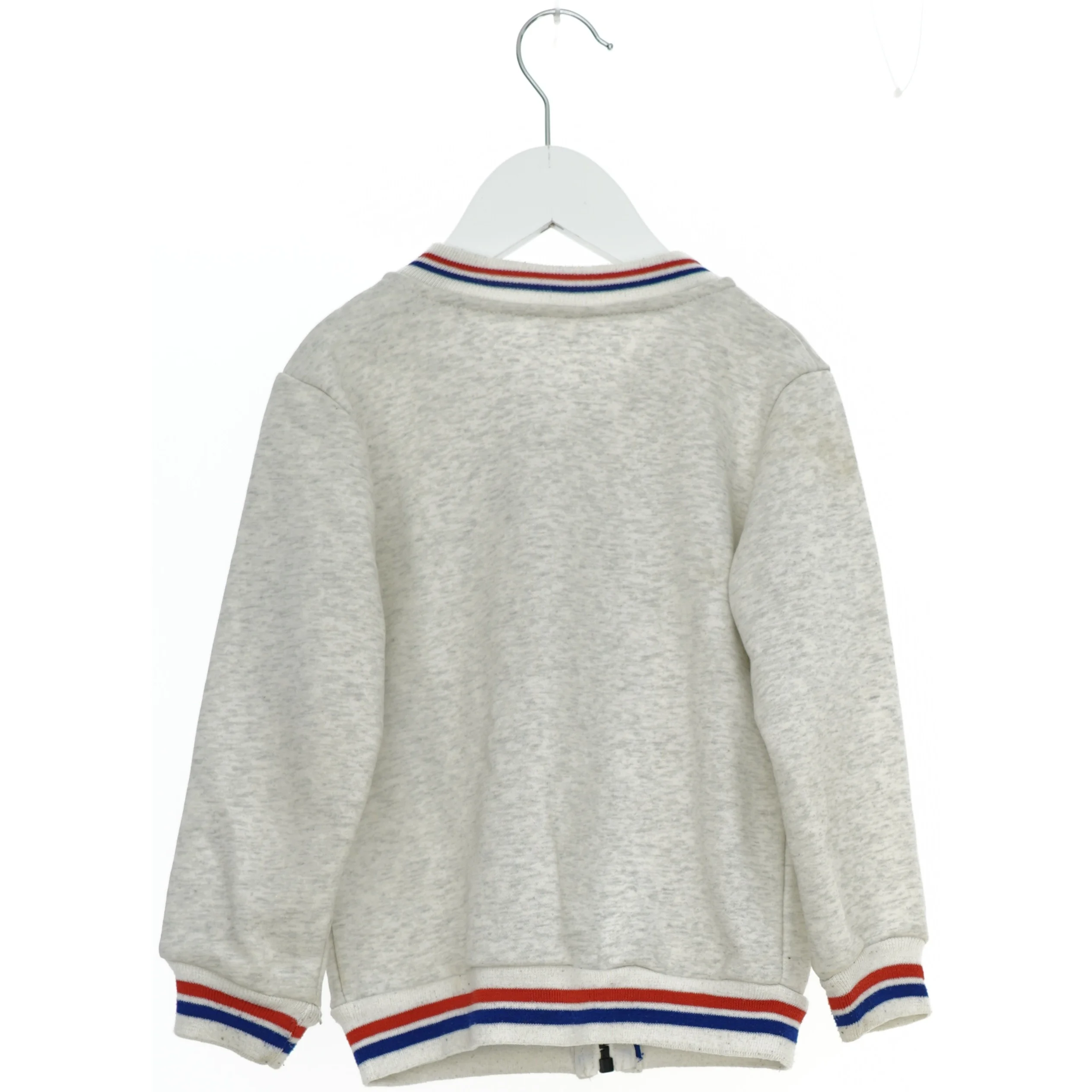 Grå børnetrøje med lynlås fra Mm (str. XXL)