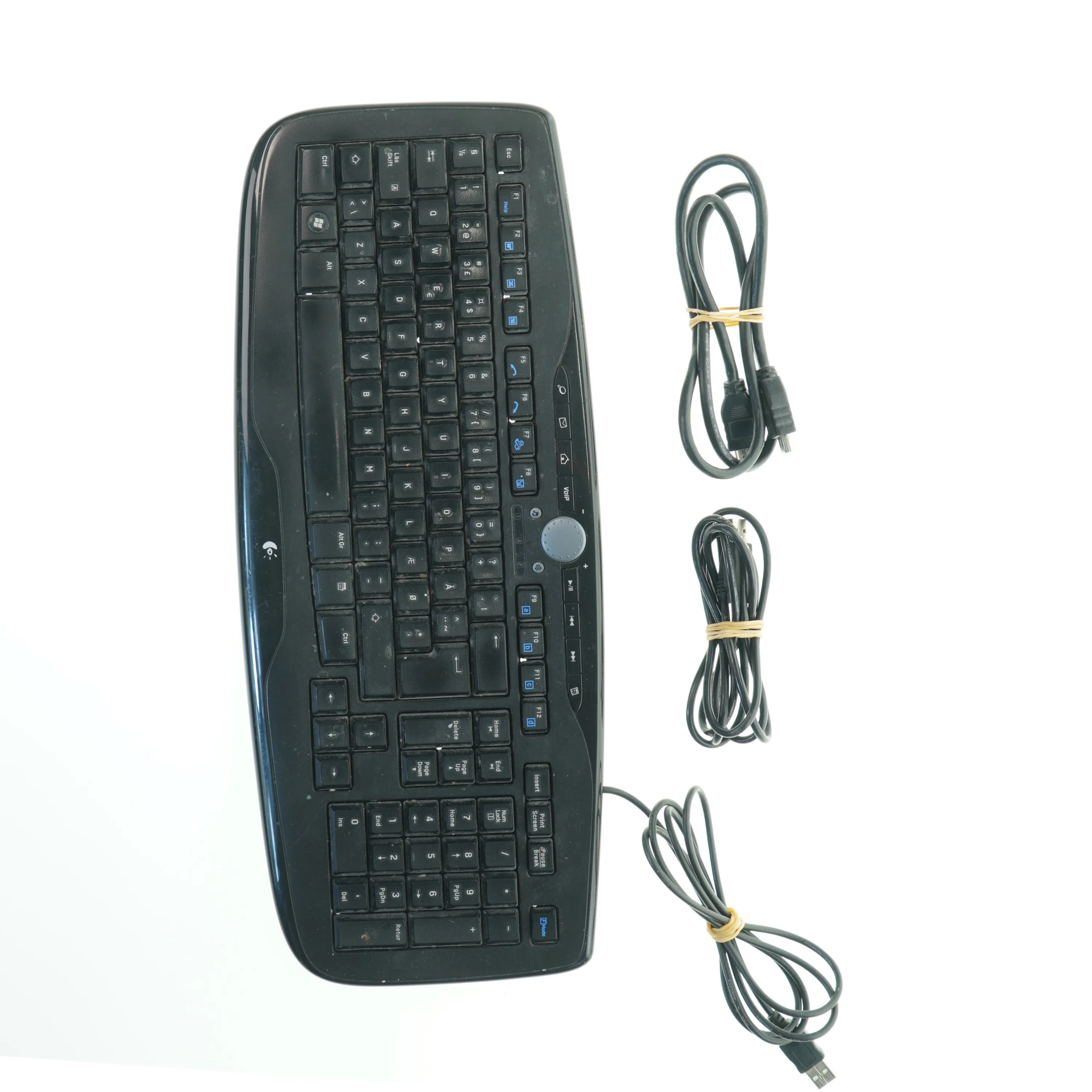 USB tastatur fra Logitech (str. 45 x. 19 cm)