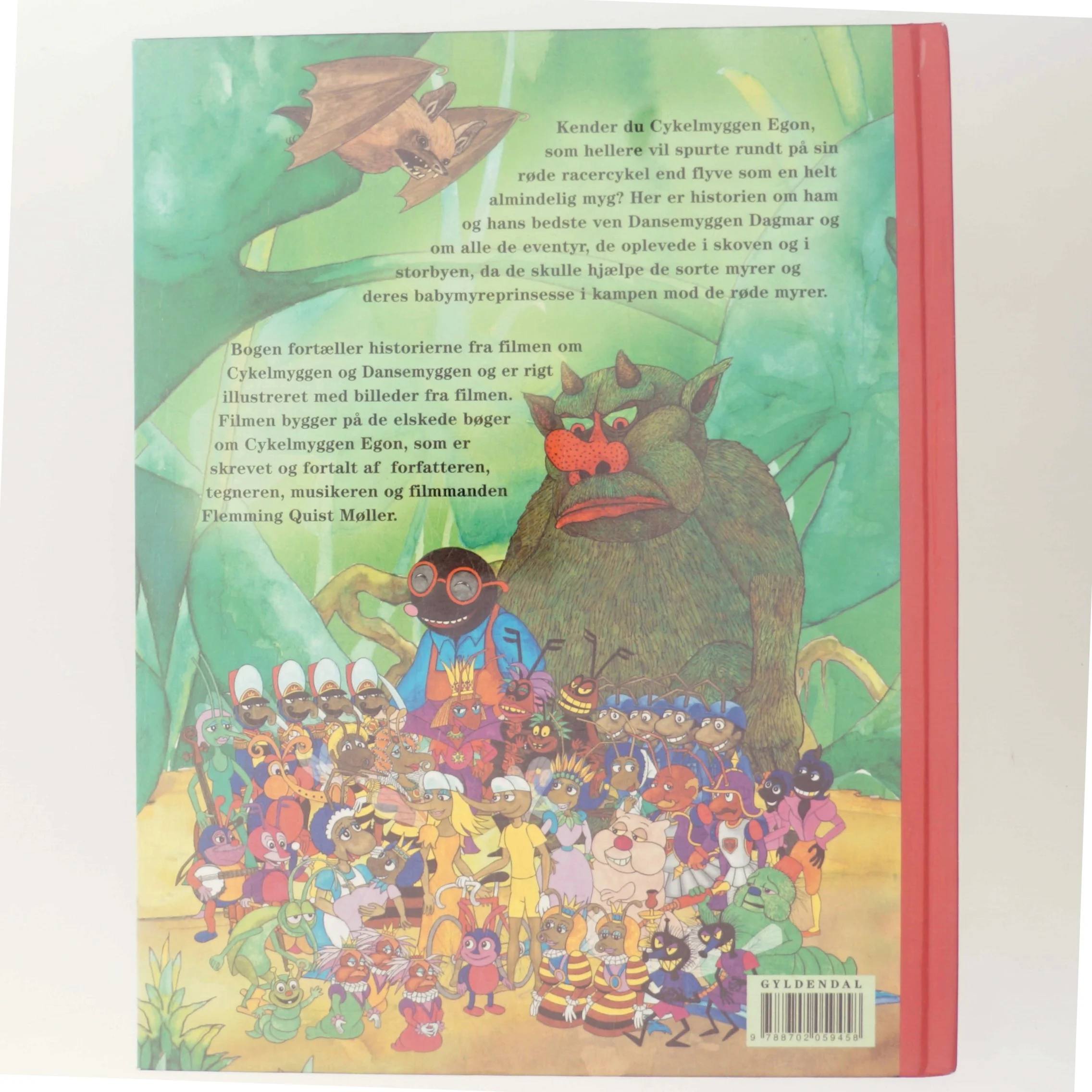 Cykelmyggen og Dansemyggen på eventyr af Flemming Quist Møller (Bog)