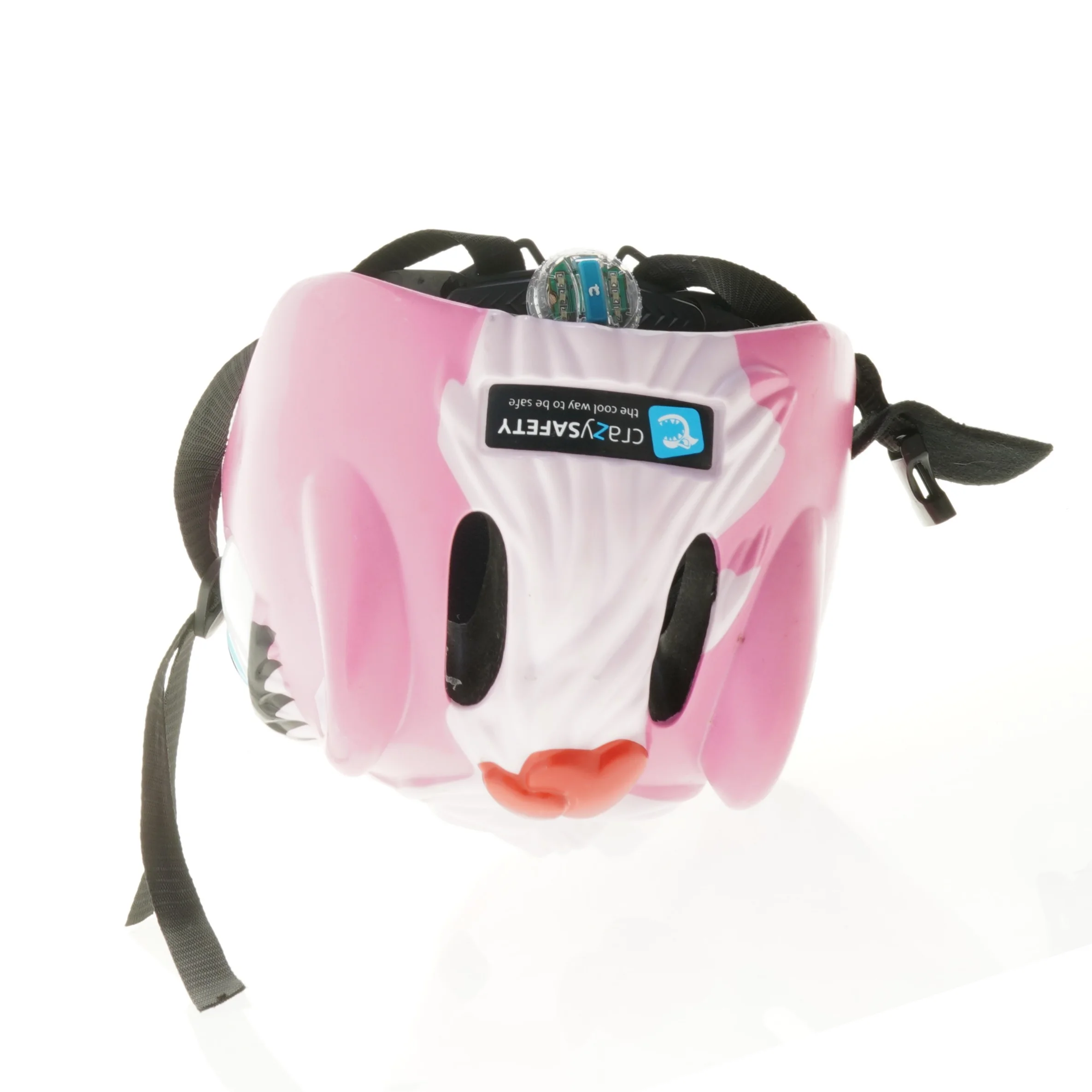 Børne cykelhjelm fra Crazy Safety (str. 49 til 55 cm)