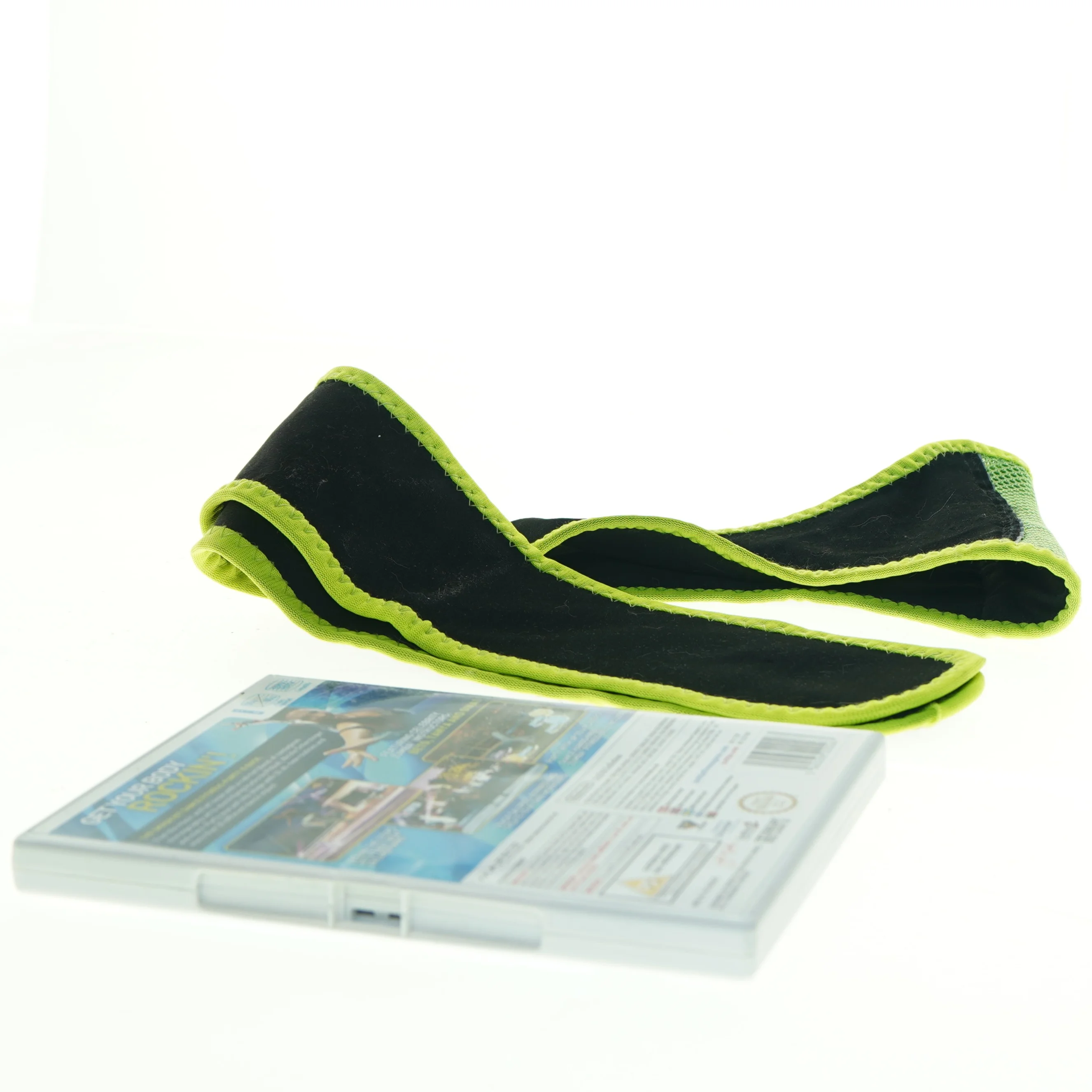 Zumba Fitness 2 Wii spil og bælte fra Wii (str. 19 x 13 cm og 124 cm)