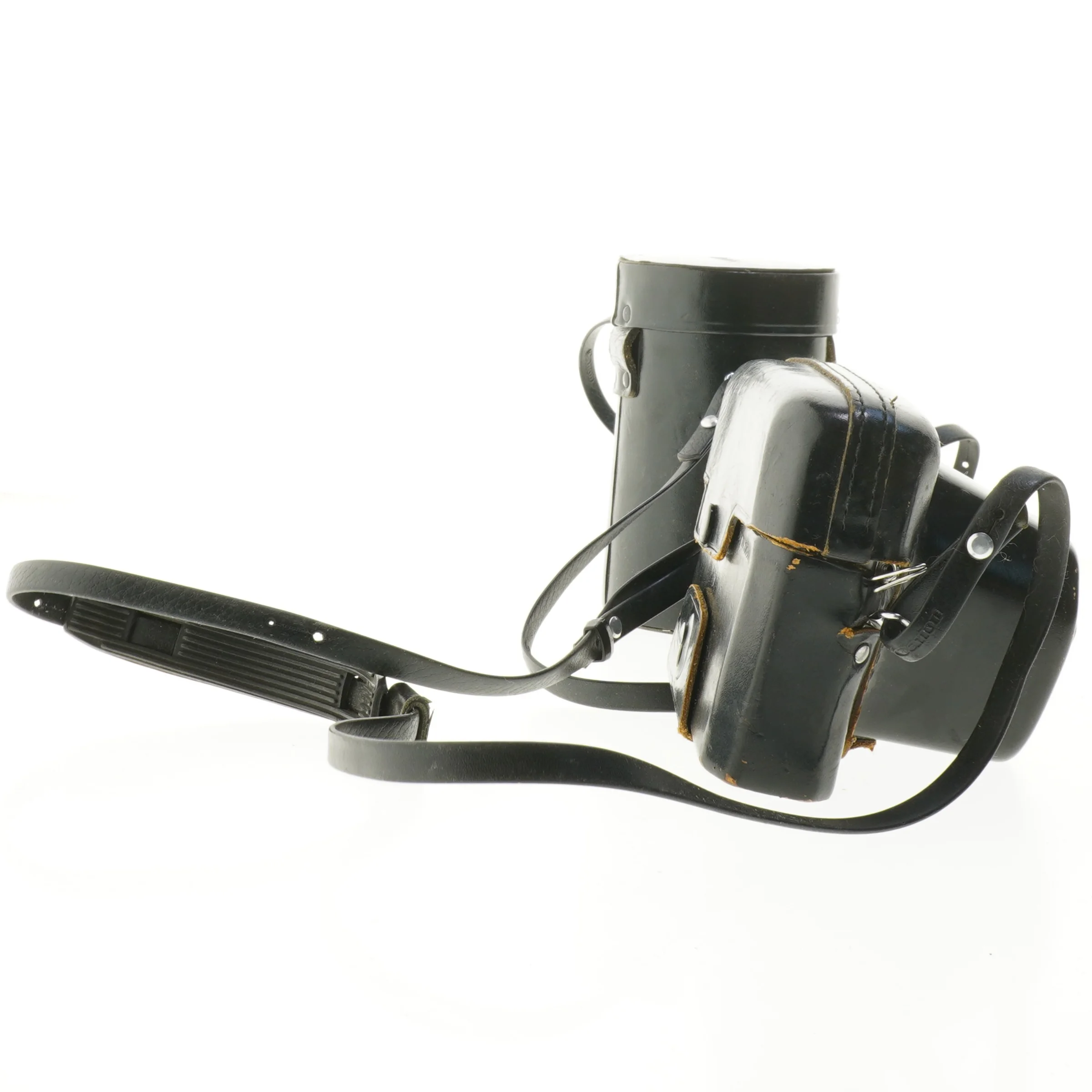 Canon FT QL + 50mm F1.8  kamera med Canon FL 135mm f/3.5 objektiv og taske fra Canon