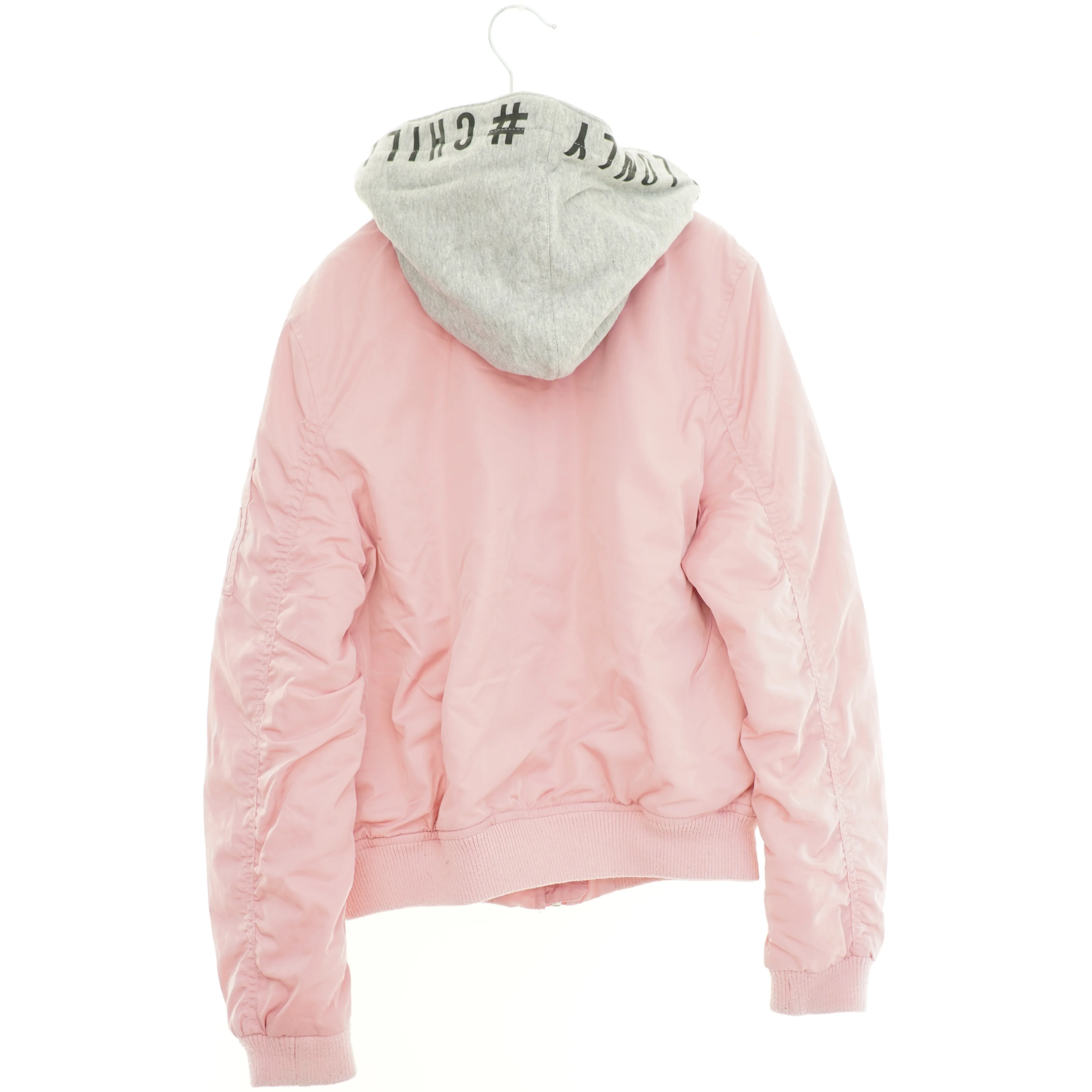 Jakke med hætte (str. 152 cm)