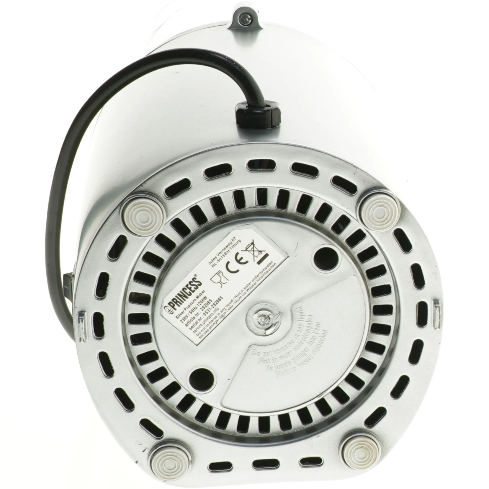 Elektrisk popcornmaskine Princess fra Princess (str. 29x13x13 cm)