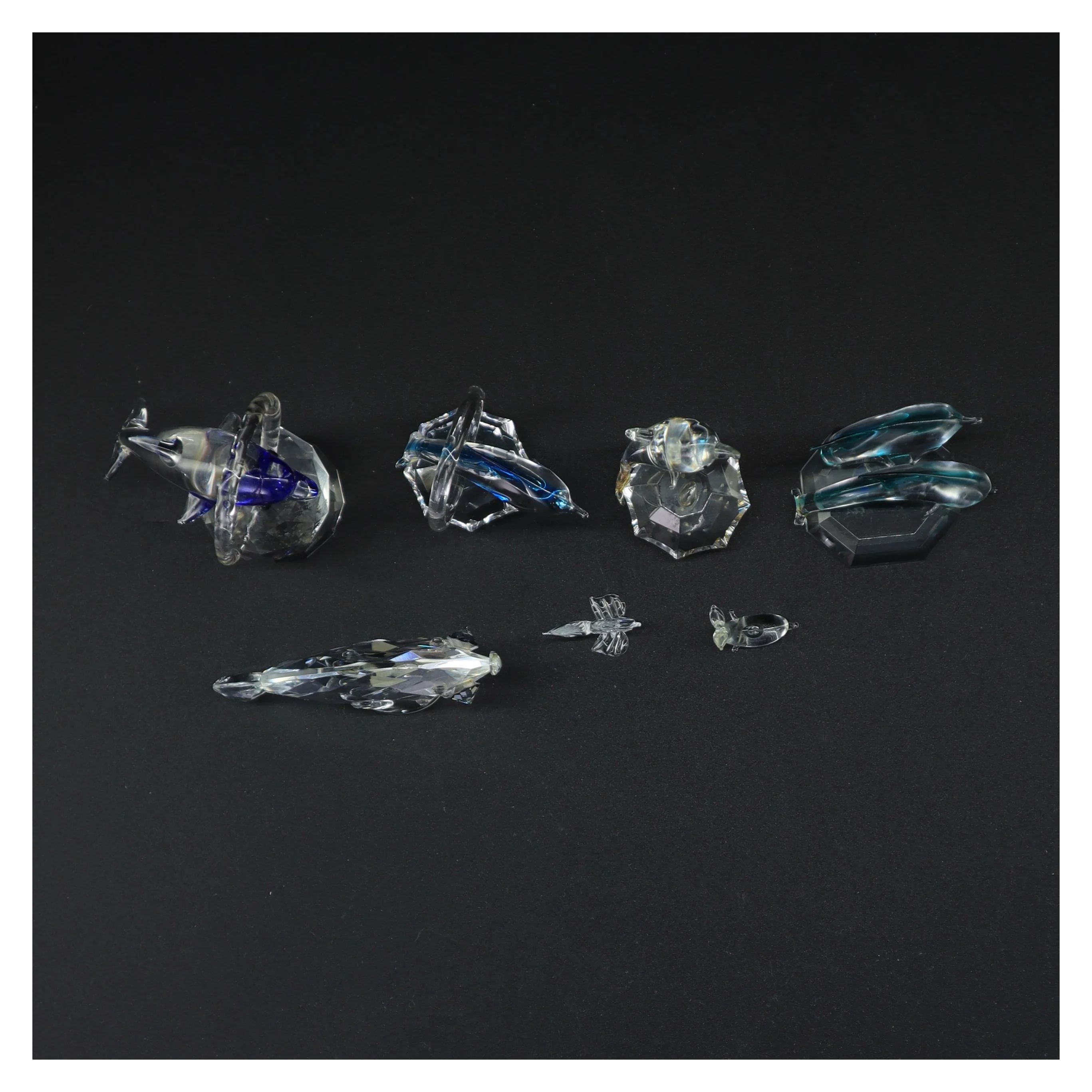 Krystalpynt (str. 2 cm til 10 cm høje)