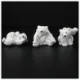 Porcelænsfigurer af isbjørne fra Royal Copenhagen (str. 10 x 7 cm og 8 x 8 cm og 10 x 7 cm)