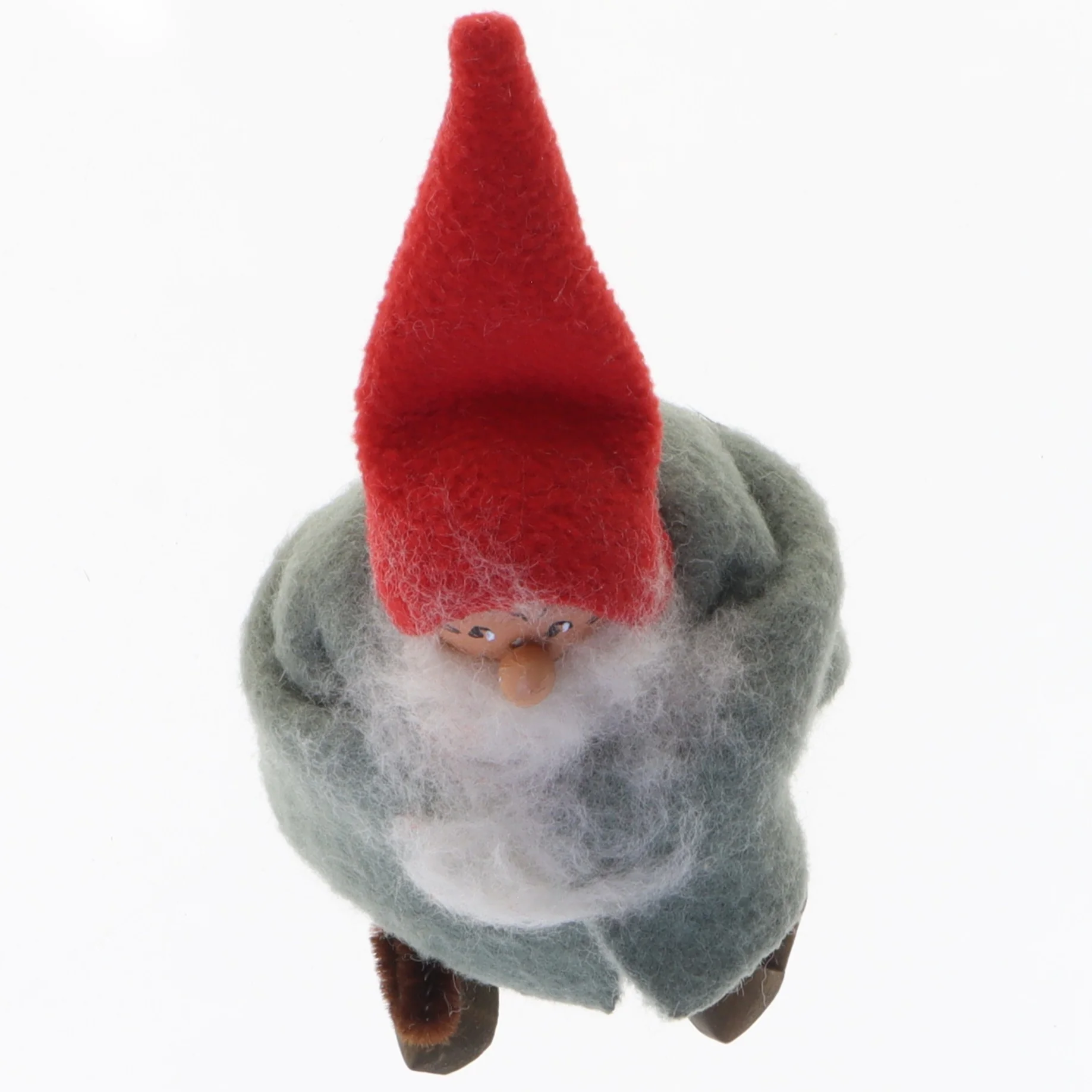 Håndlavet svensk nissefigur (str. 11 x 6 cm)