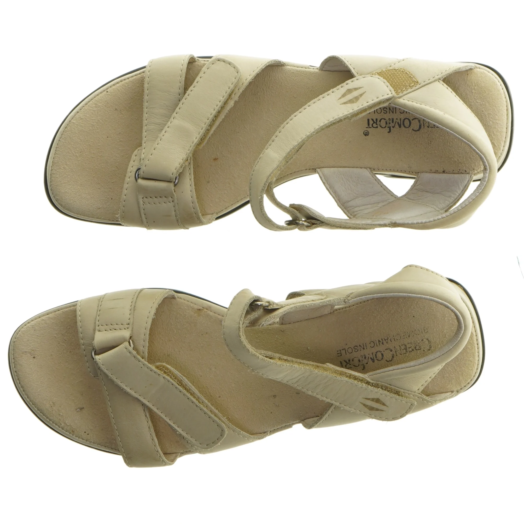 Beige damesandaler Green Comfort