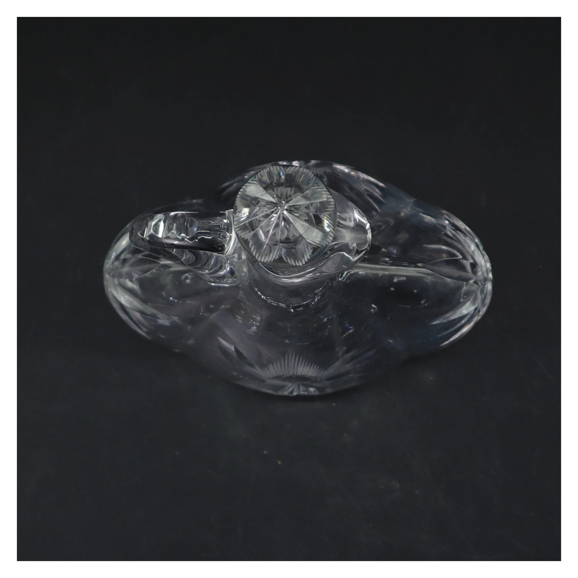 Glaskaraffel med låg (str. 27 cm)