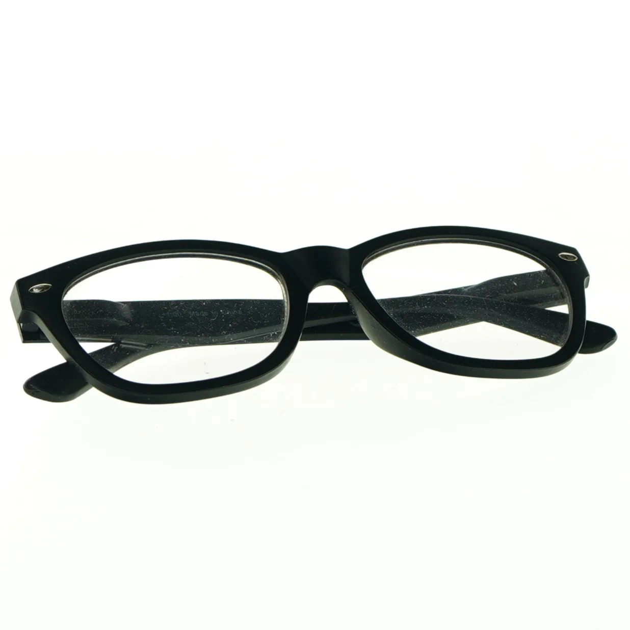 Sorte briller +1 eller +1,5