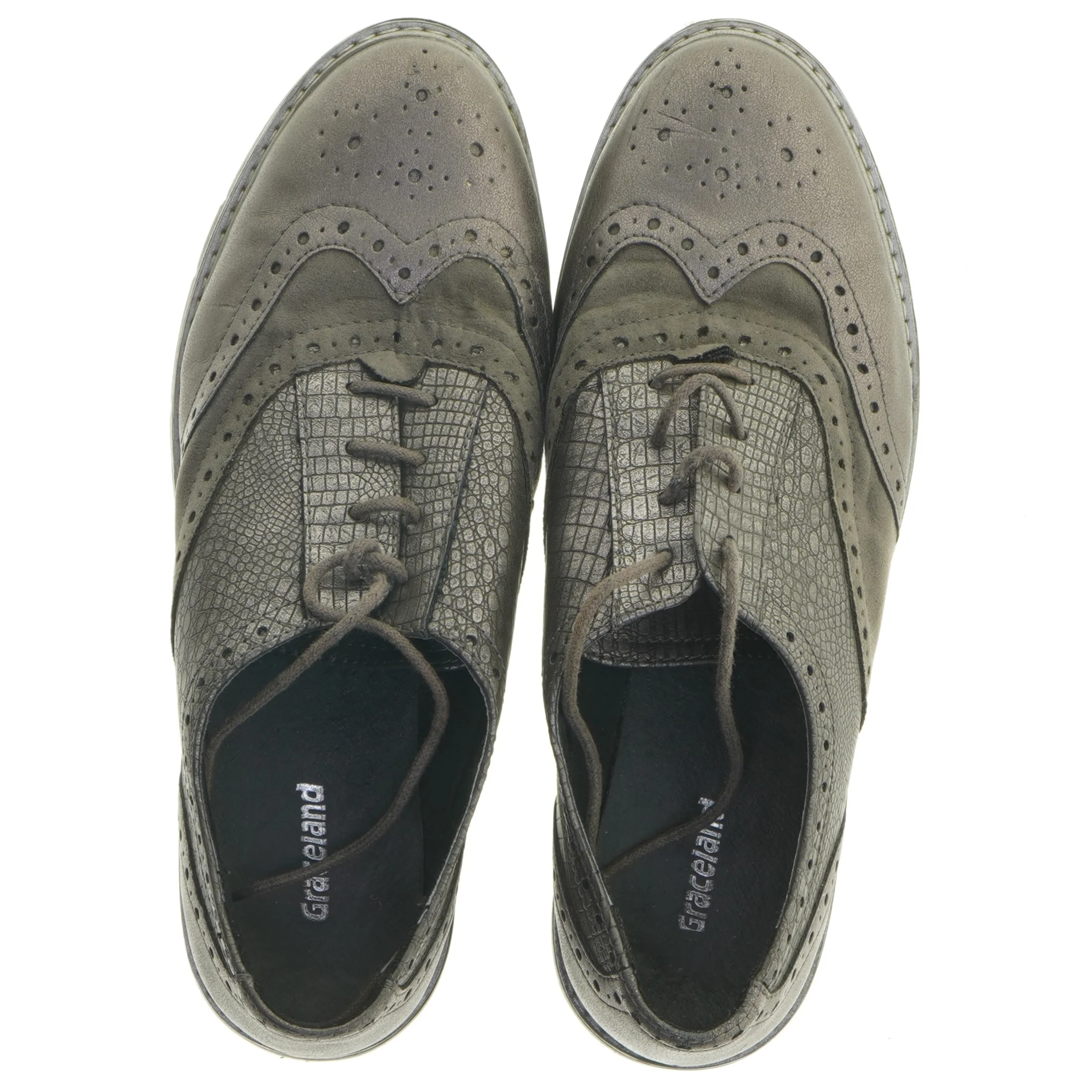 Brune brogues, college sko str 40 fra Graceland 