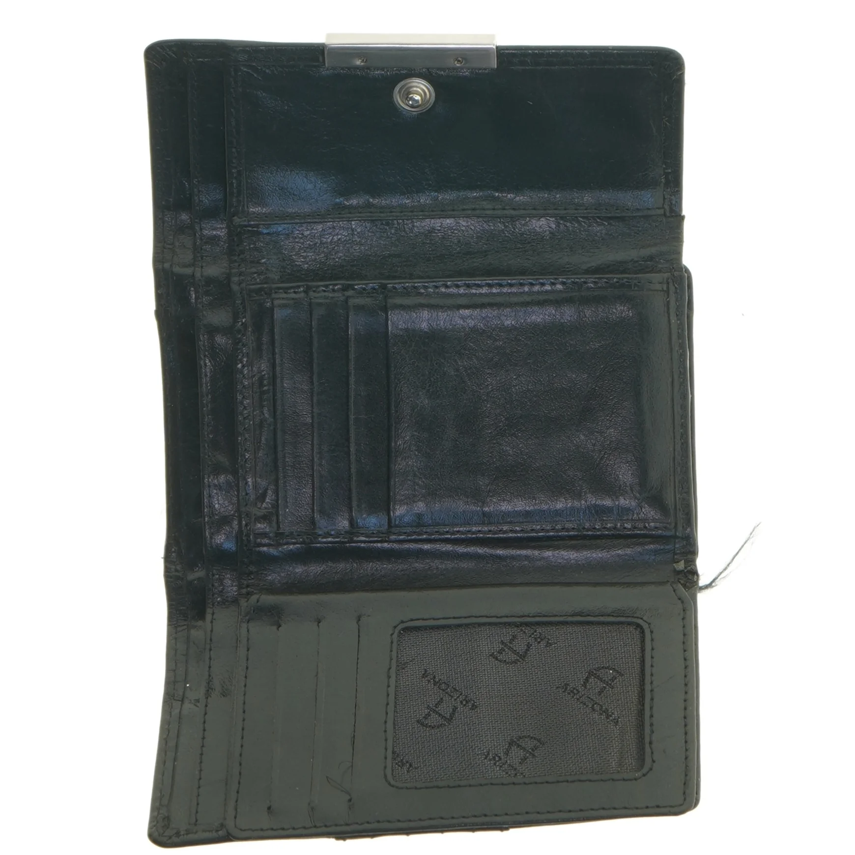 Sort læderpung fra Arizona fra Arizona (str. 14,5x9,5 cm)