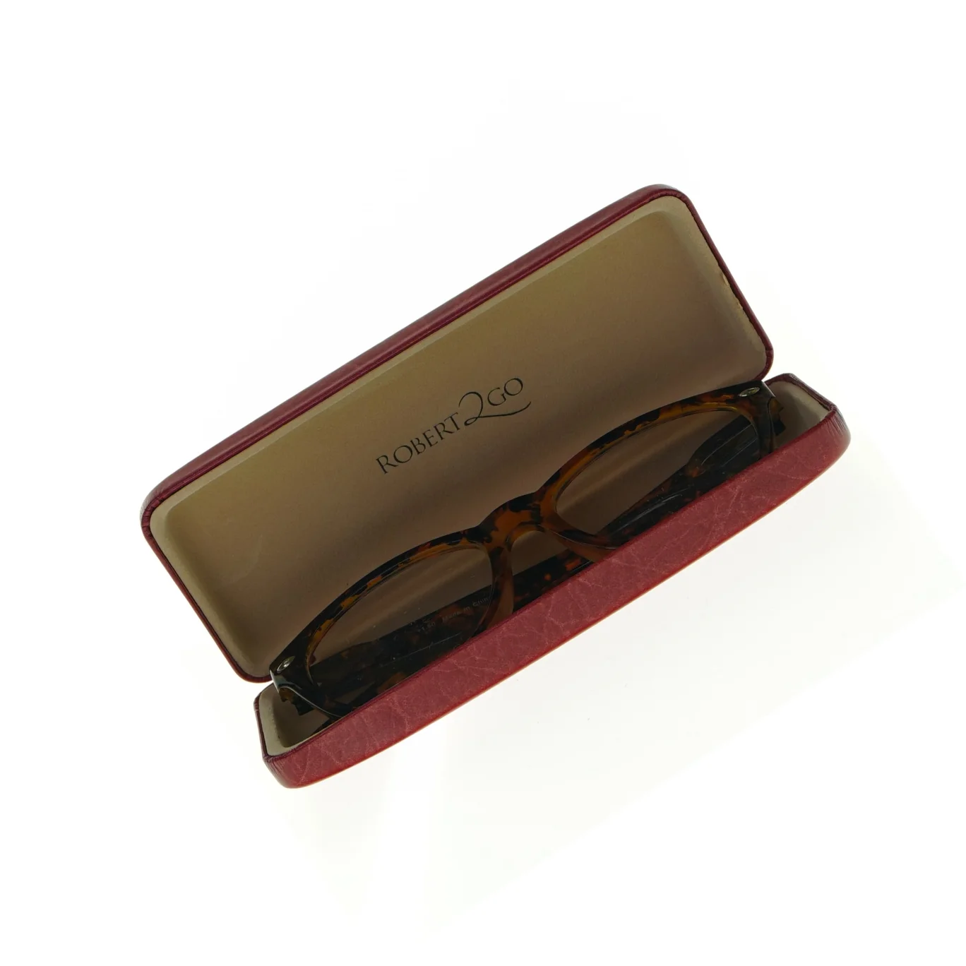 Brilleæske med briller +1 eller + 1,5