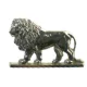 Løve i metal til ophæng (str. 17 x 12 cm)