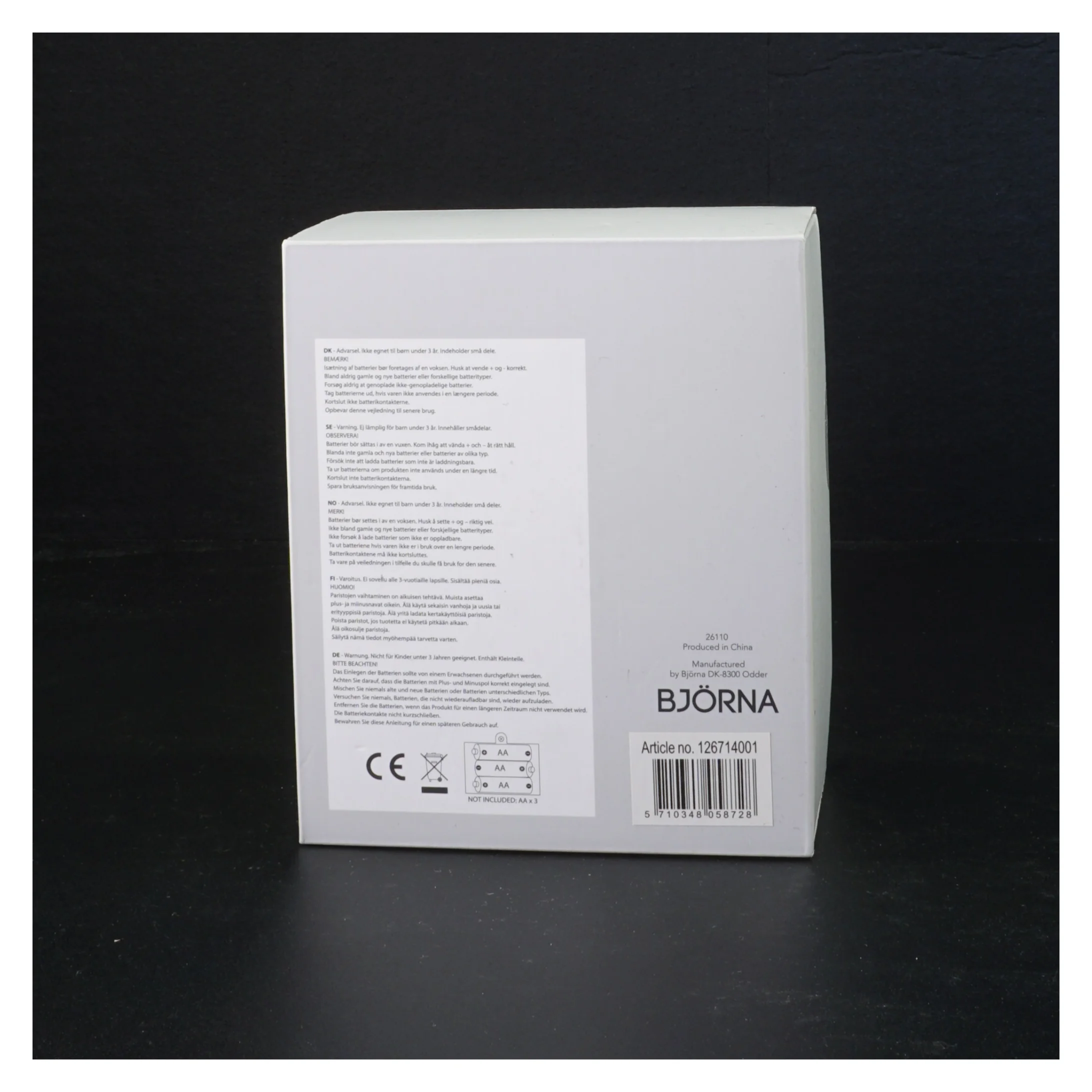 Ny stjernelyskæde fra Petite Nuit (str. Kasse 15 x 13 x 7 cm)