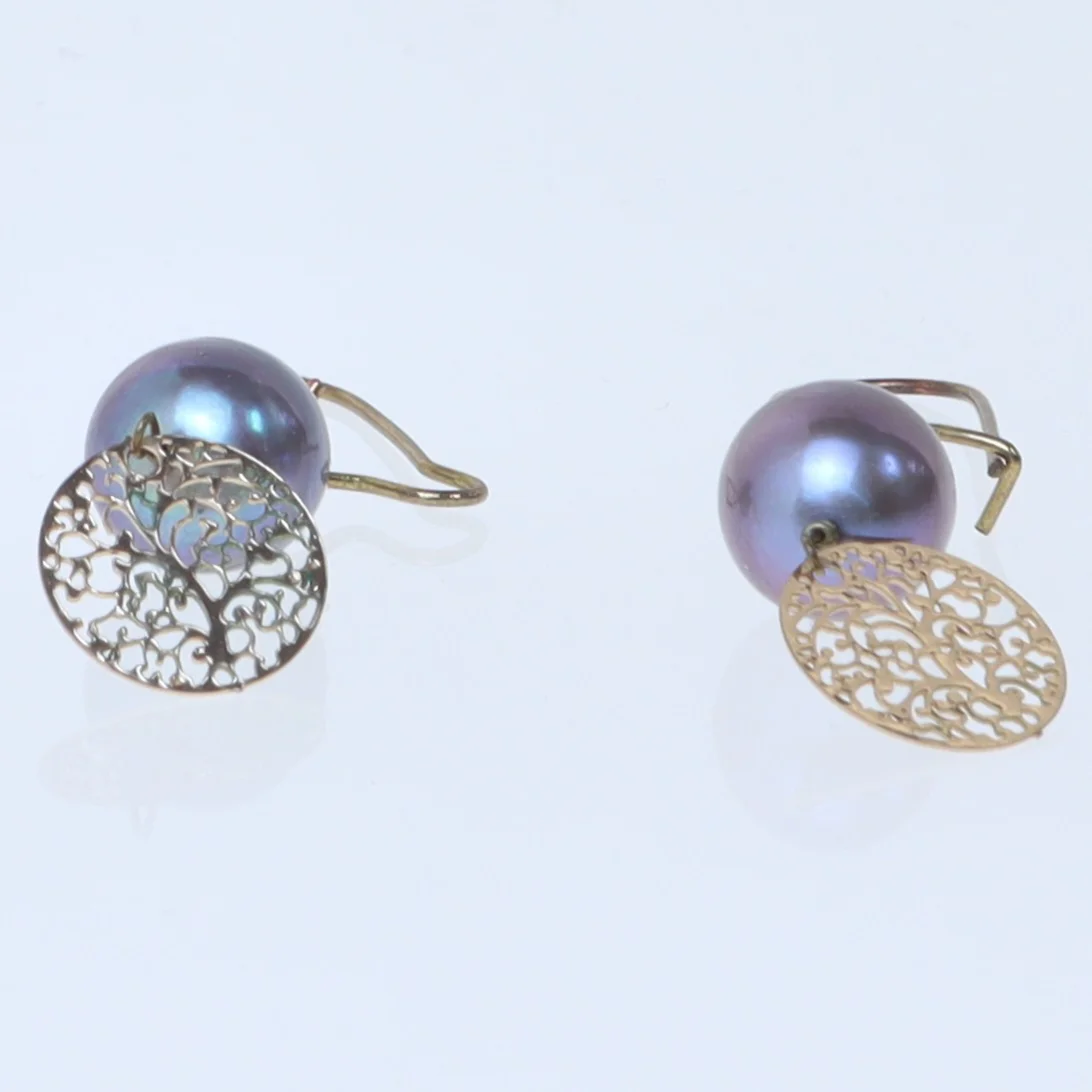 Perleøreringe (str. 40 mm)